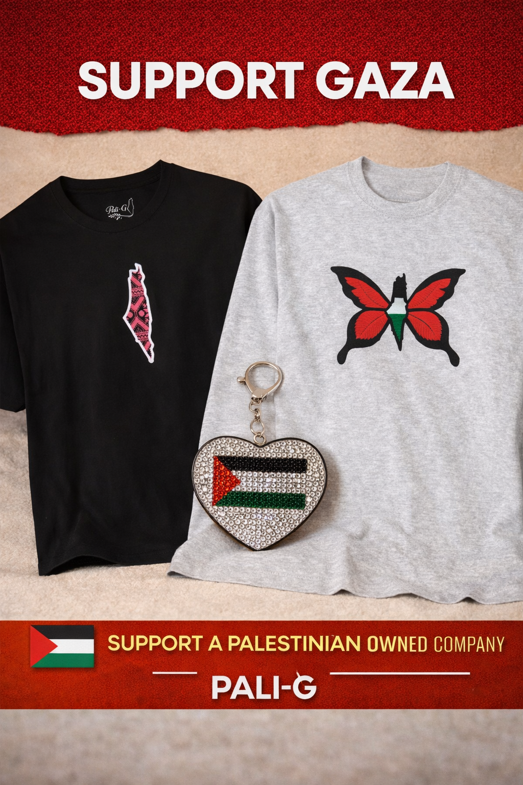 Pali-G: Supporting Palestine and Gaza Through Purpose-Driven Design
