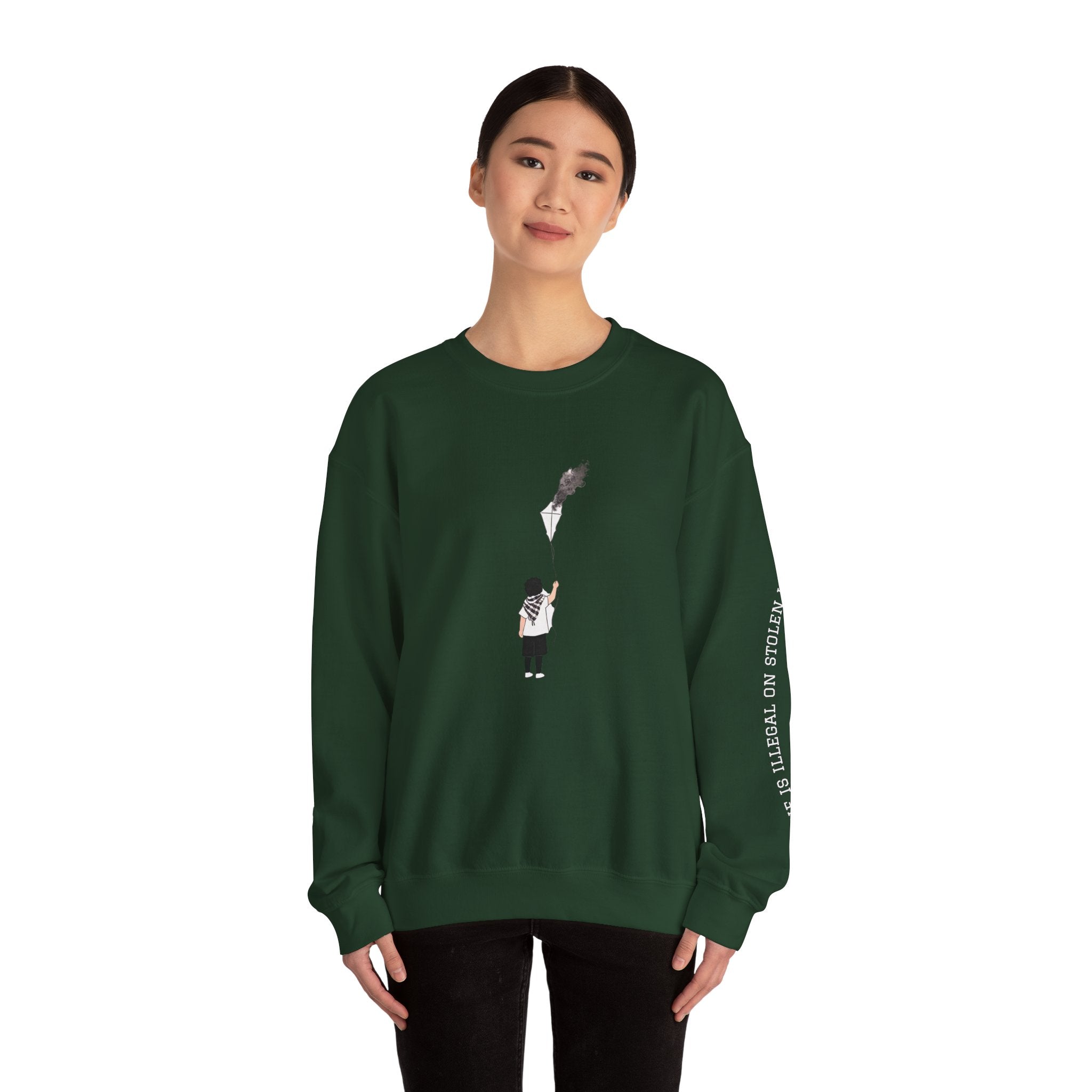 Pali-G Future of Palestine Rundhals-Sweatshirt