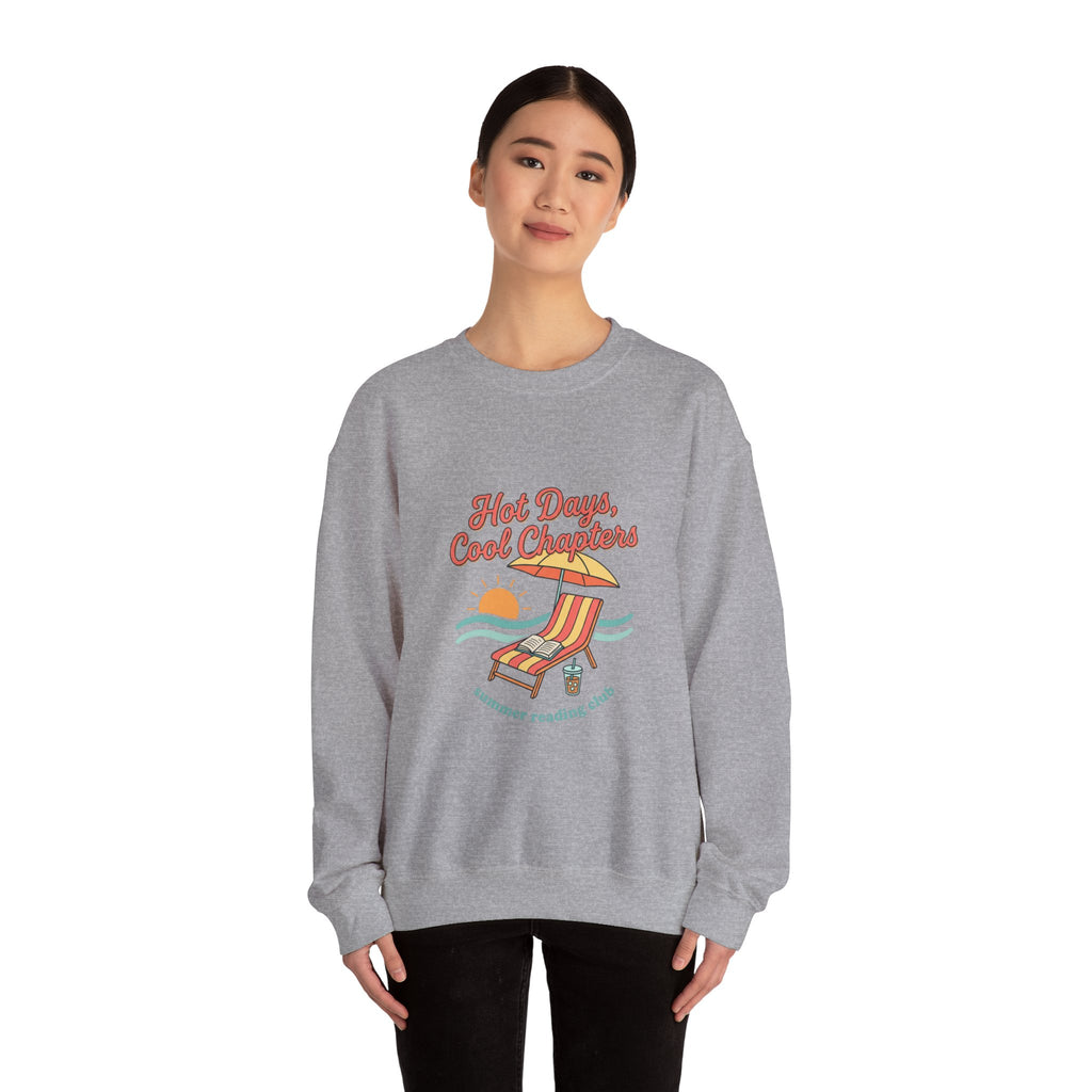 Hot Days Cool Chapters Sweatshirt | summer aesthetic, coastal vibes