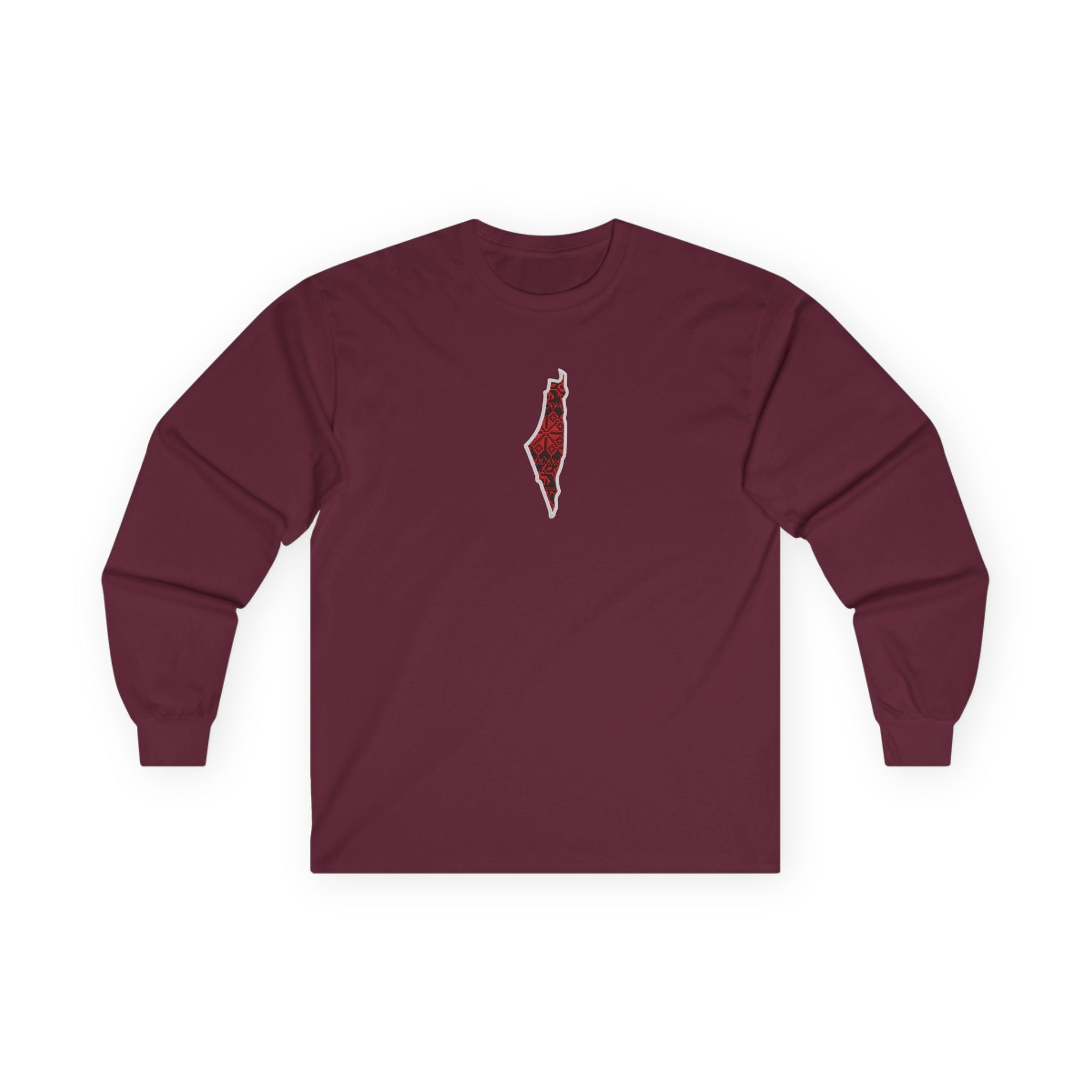 Pali-G Crimson Roots Langarm-T-Shirt