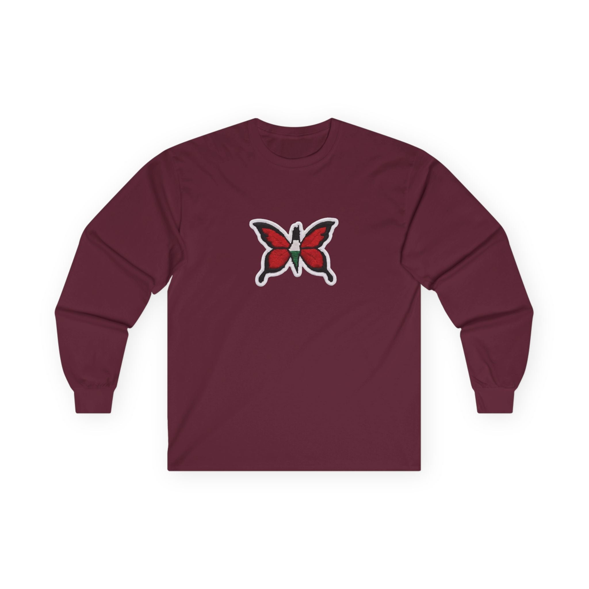 Pali-G Ewiger palästinensischer Schmetterling Langarm-T-Shirt