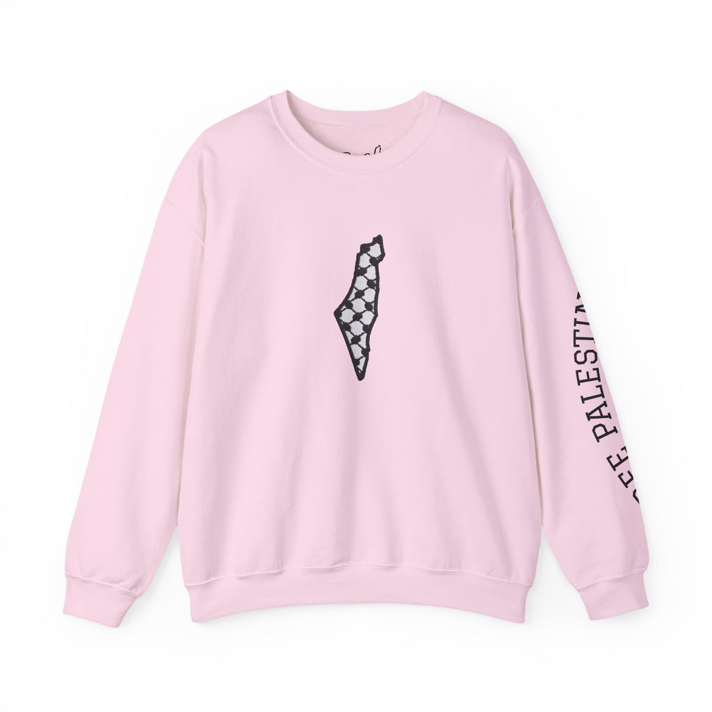 Pali-G Keffiyeh Rundhals-Sweatshirt