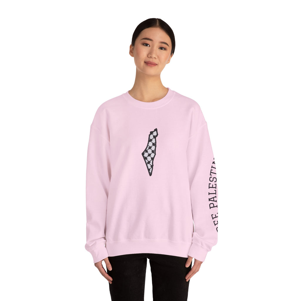 Pali-G Keffiyeh Rundhals-Sweatshirt