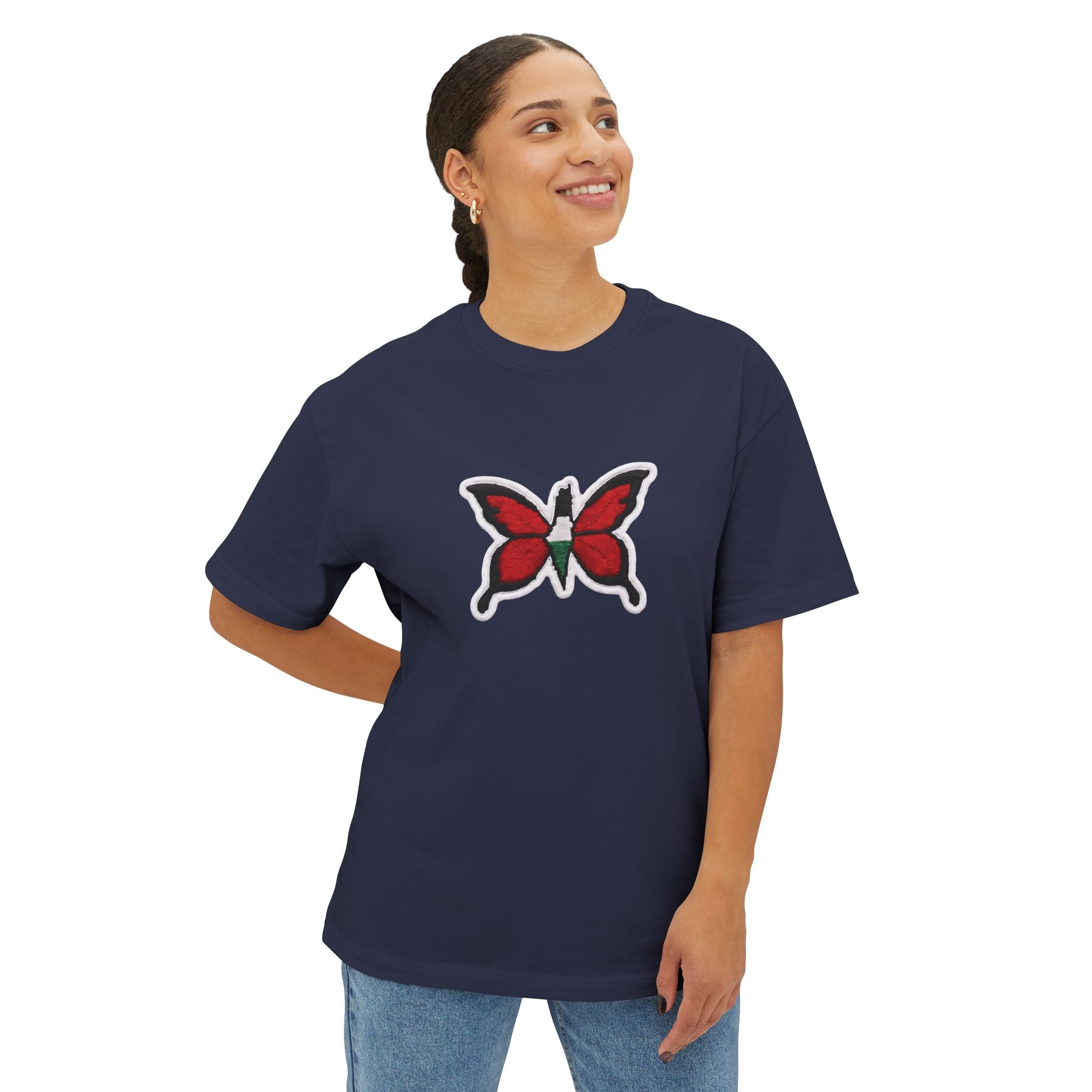Pali-G Everlasting Palestinianischer Schmetterling Kurzarm-T-Shirt