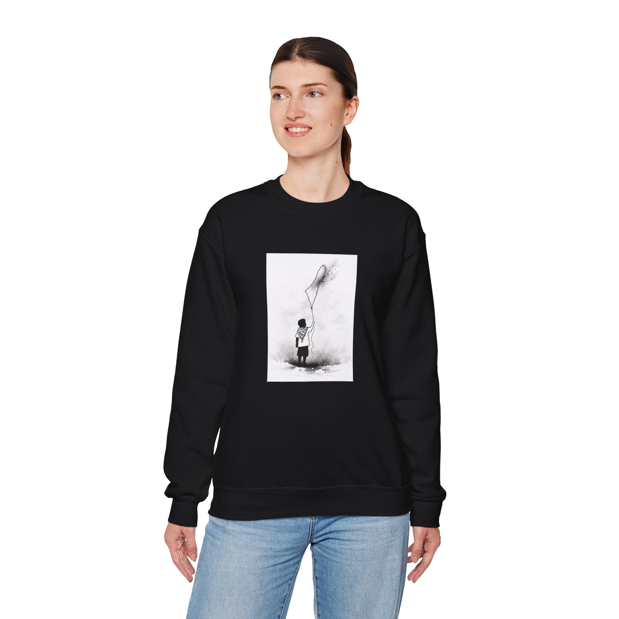 Pali-G Future of Palestine Rundhals-Sweatshirt