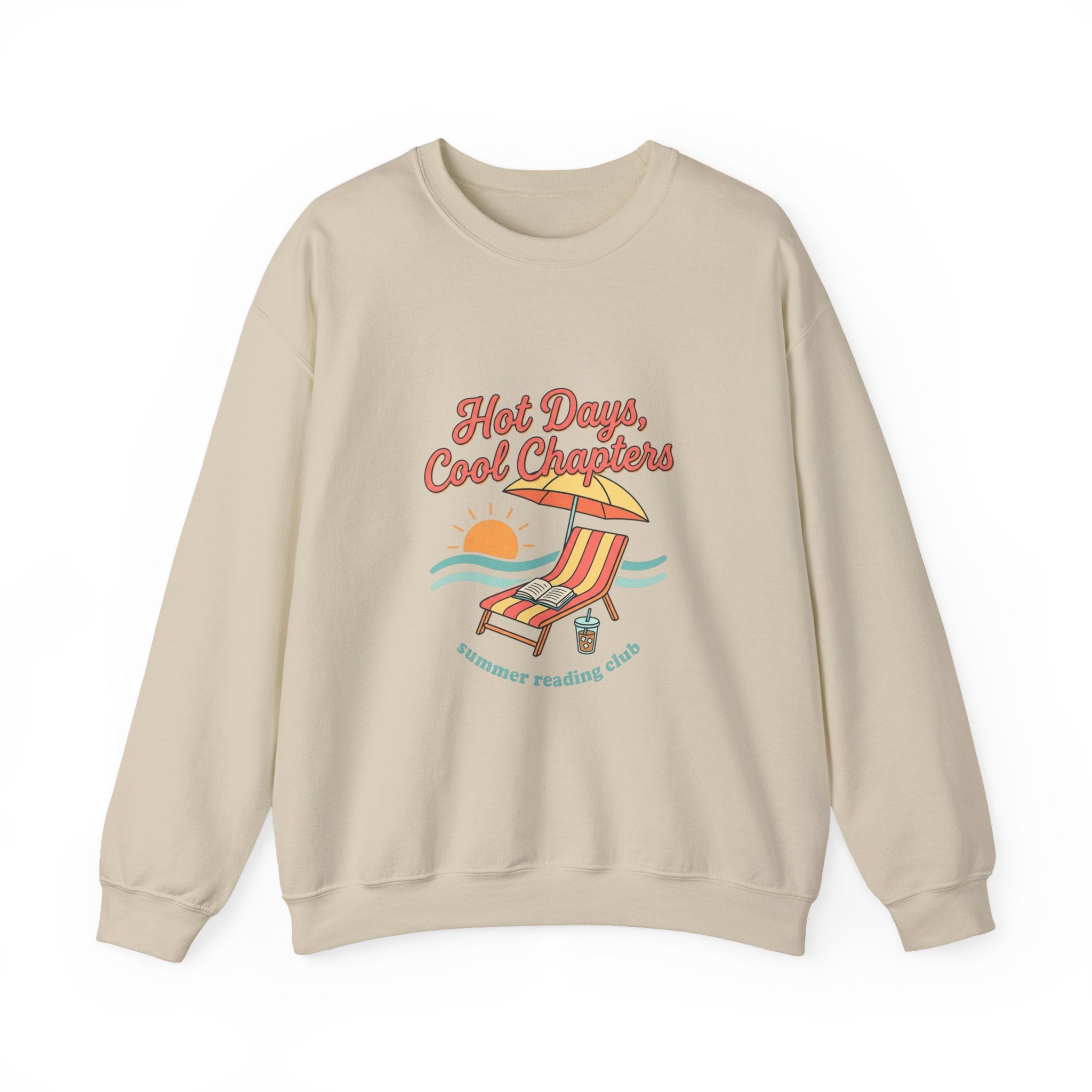 Hot Days Cool Chapters Sweatshirt | summer aesthetic, coastal vibes
