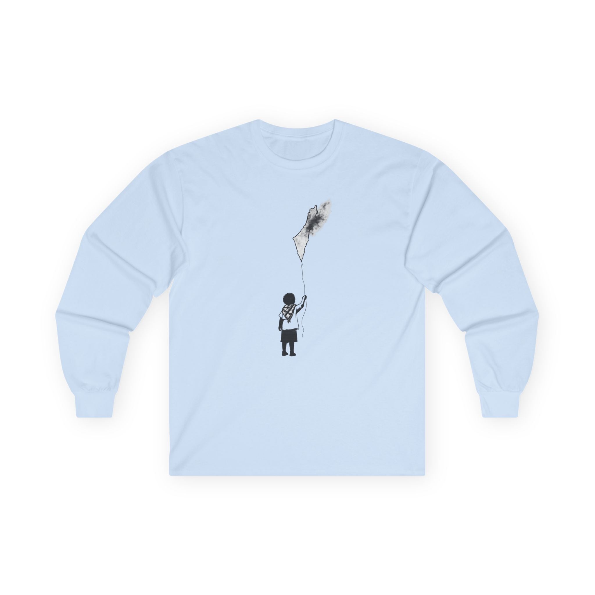 Pali-G Zukunft Palästinas Langarm-T-Shirt