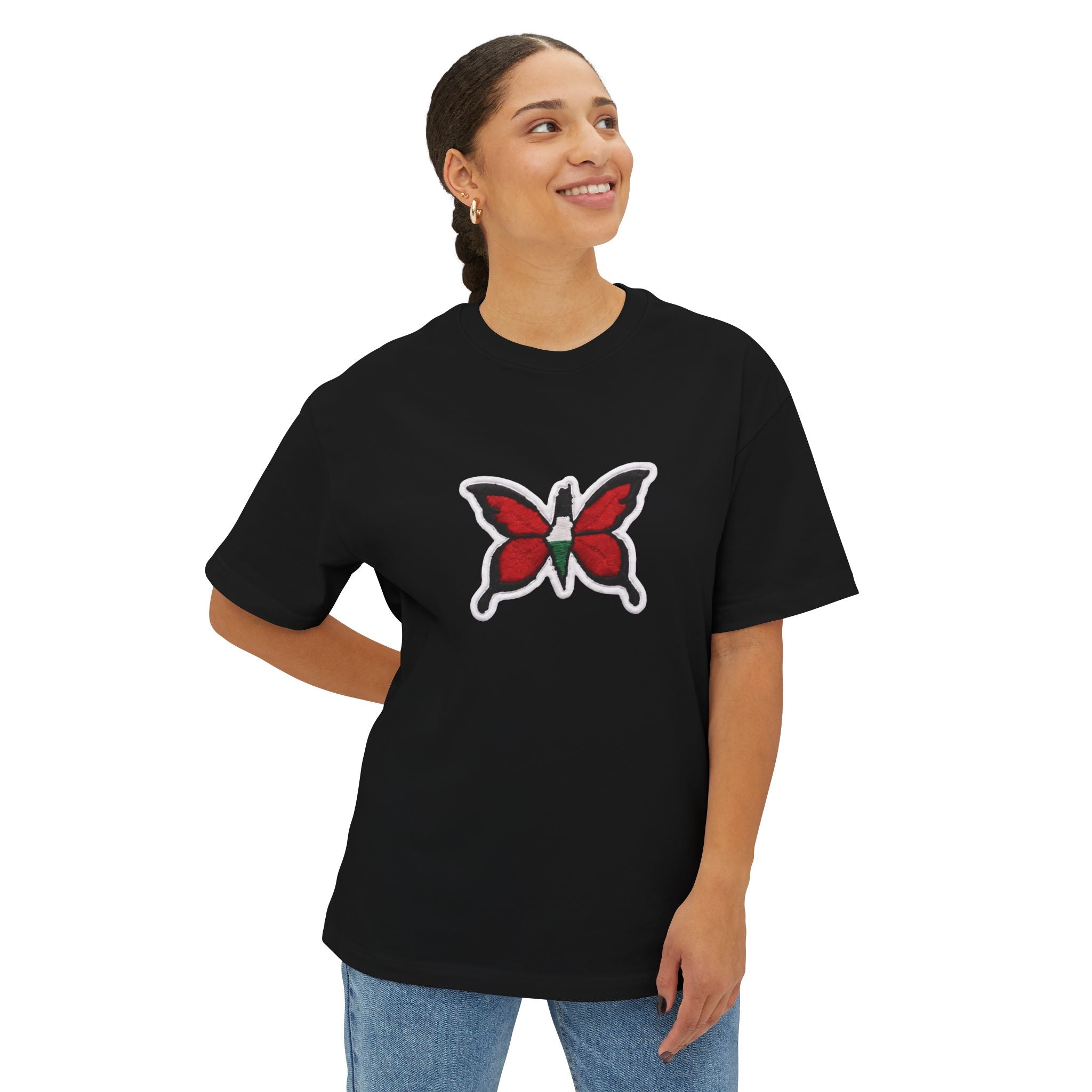 Pali-G Everlasting Palestinianischer Schmetterling Kurzarm-T-Shirt