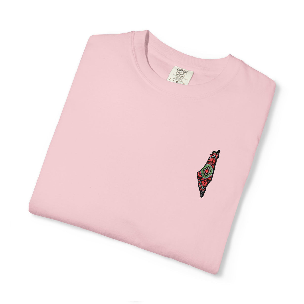 Pali-G Seeds of Palestine  Embroidery Short Sleeve T-Shirt