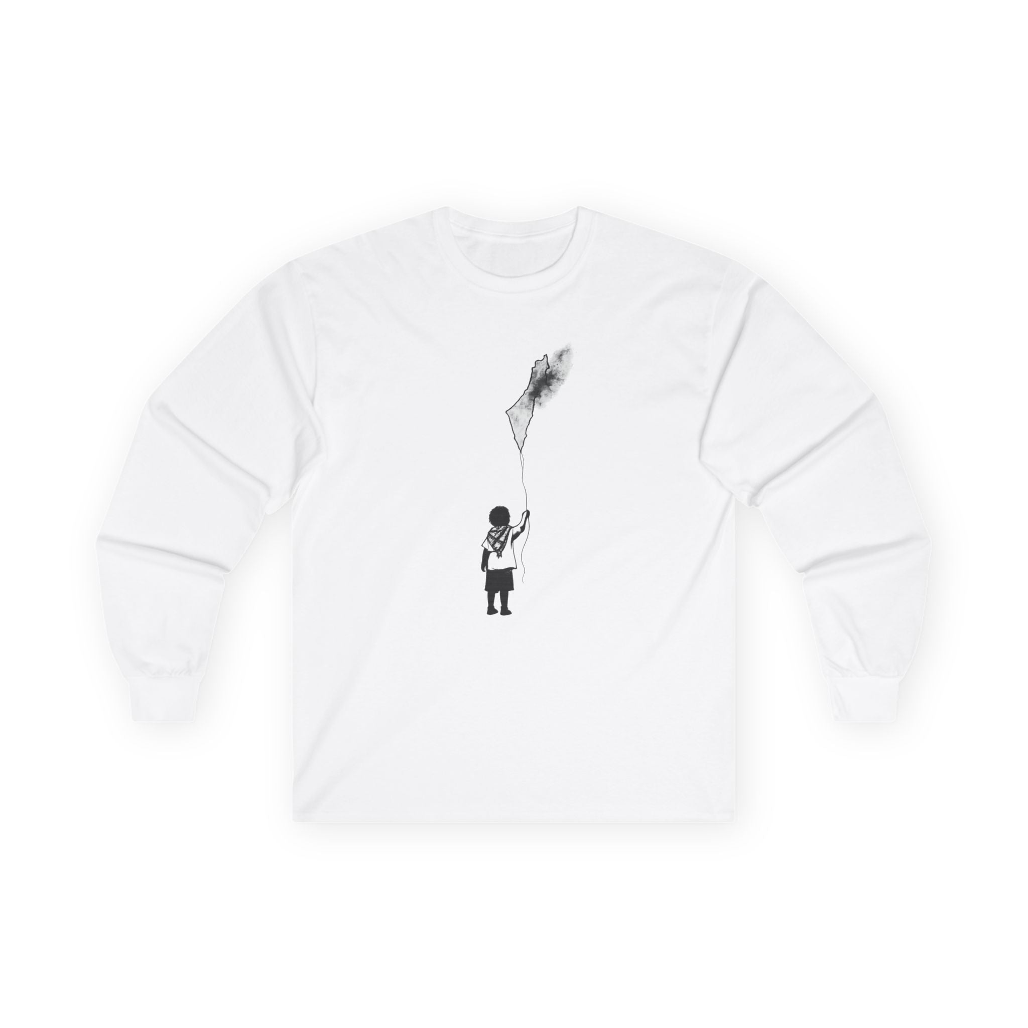 Pali-G Zukunft Palästinas Langarm-T-Shirt