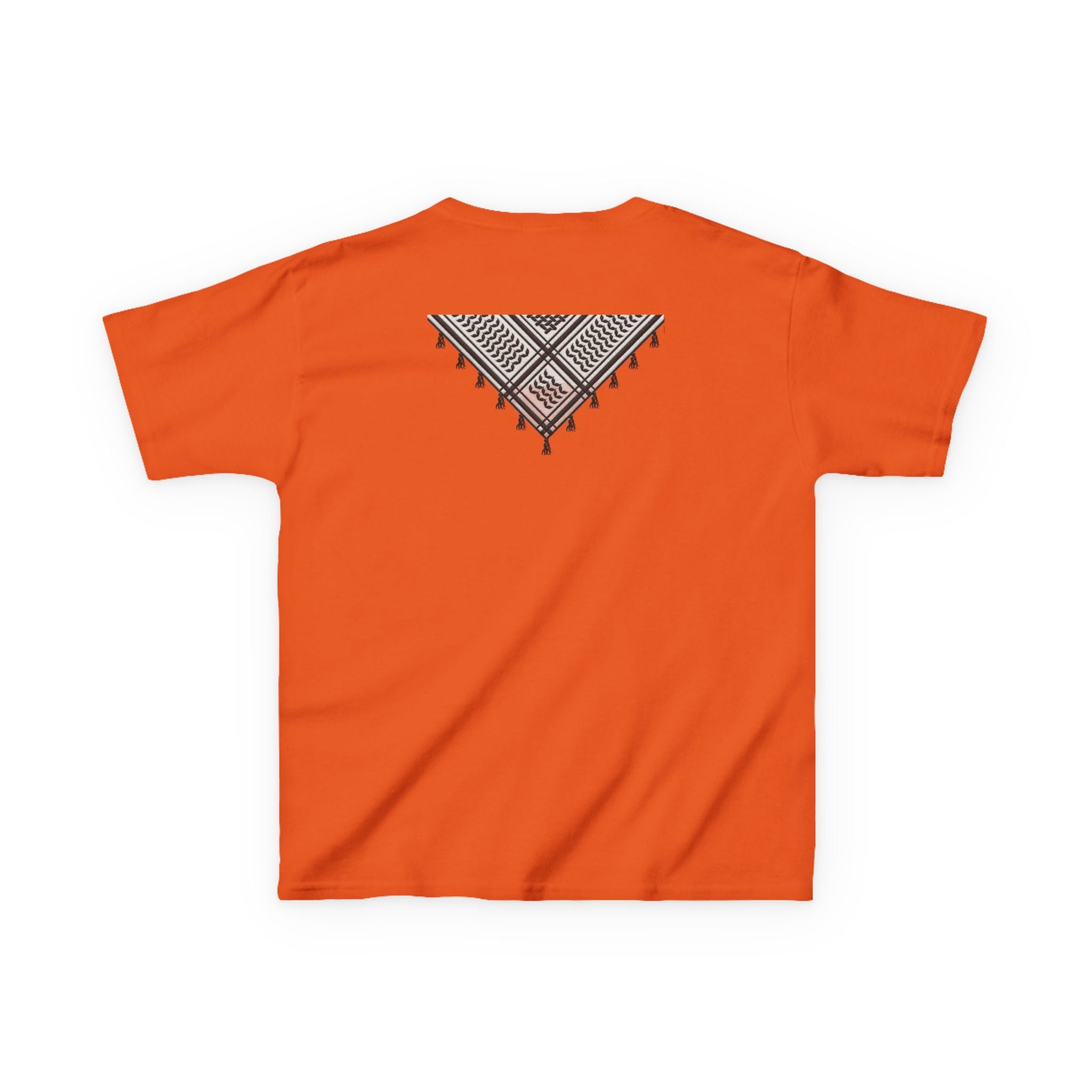 Pali-G | Kids T-Shirt – Palestine Map & Keffiyeh Pattern Print