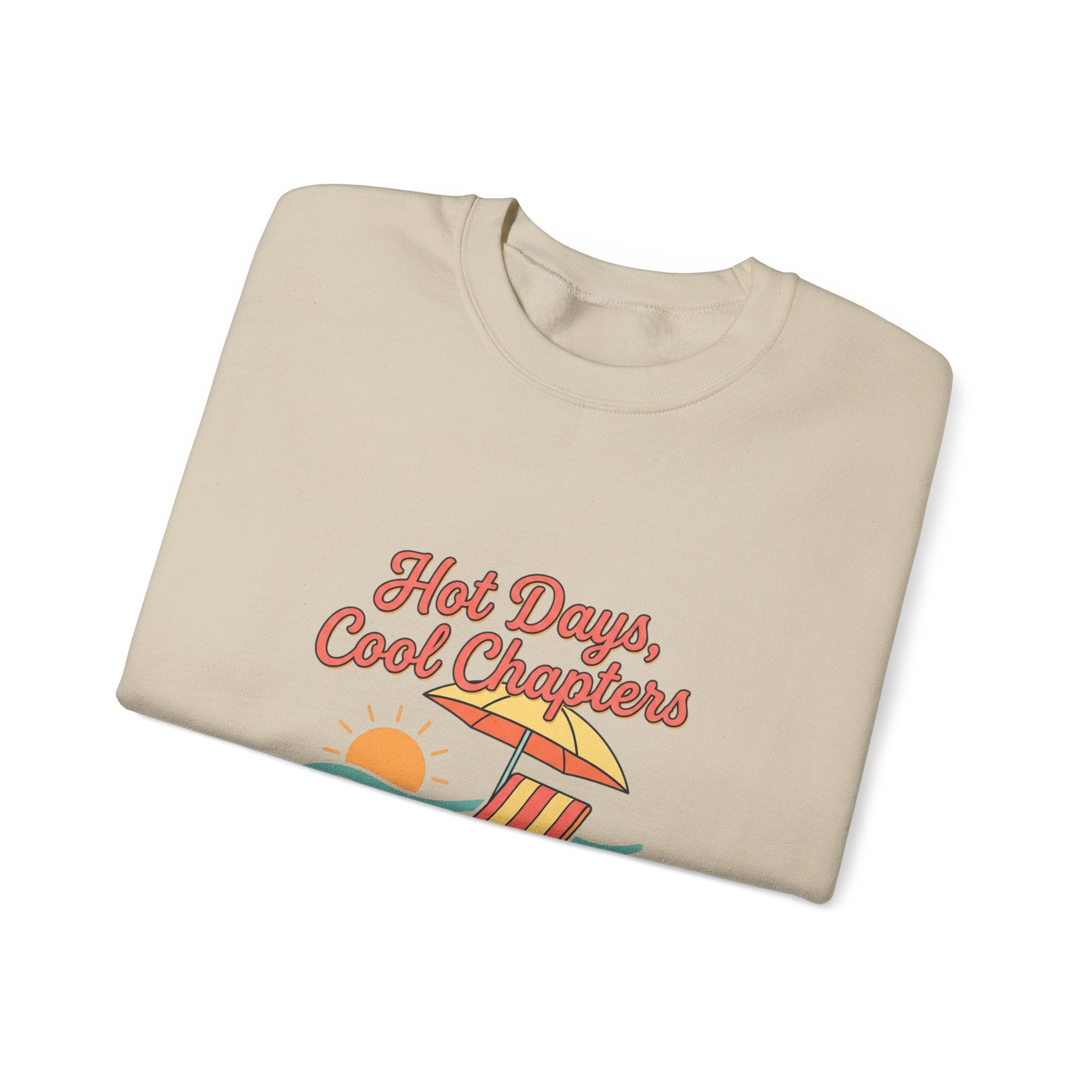 Hot Days Cool Chapters Sweatshirt | summer aesthetic, coastal vibes