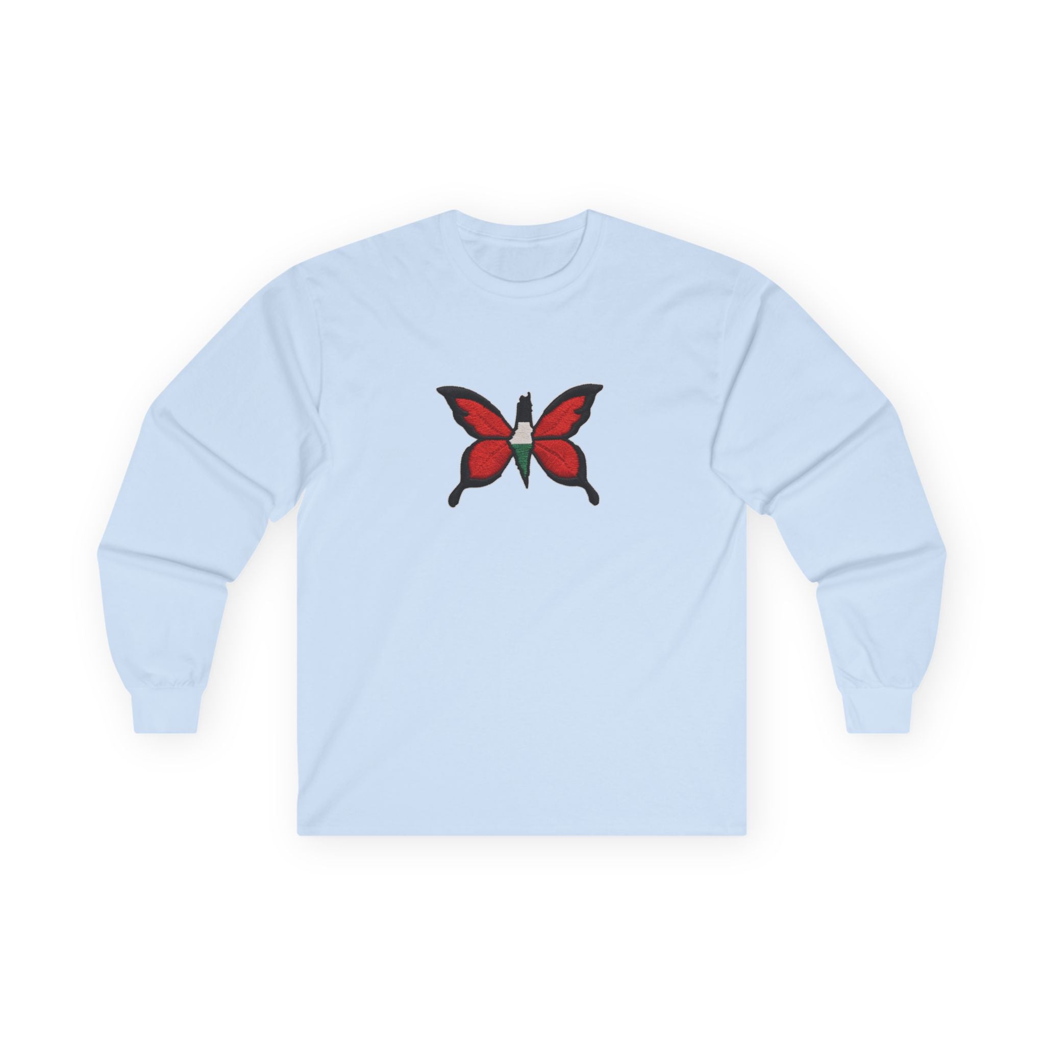 Pali-G Ewiger palästinensischer Schmetterling Langarm-T-Shirt