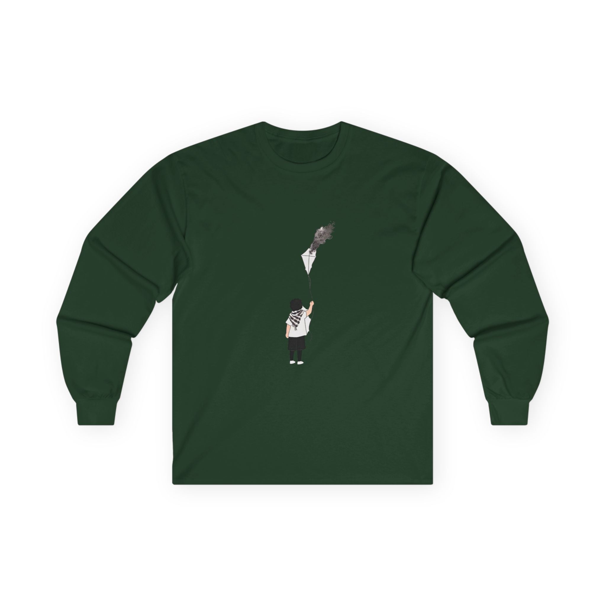 Pali-G Zukunft Palästinas Langarm-T-Shirt