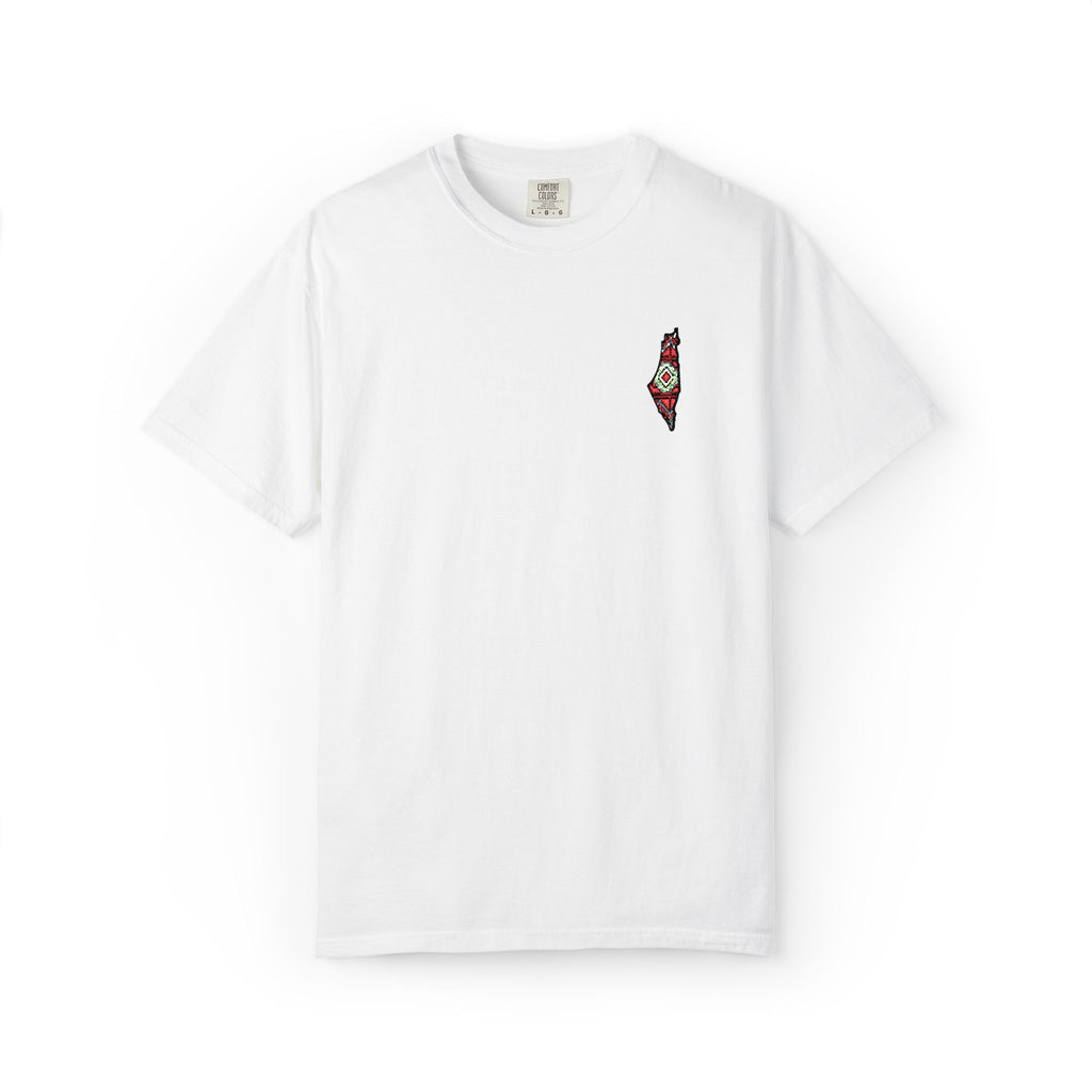 Pali-G Seeds of Palestine  Embroidery Short Sleeve T-Shirt