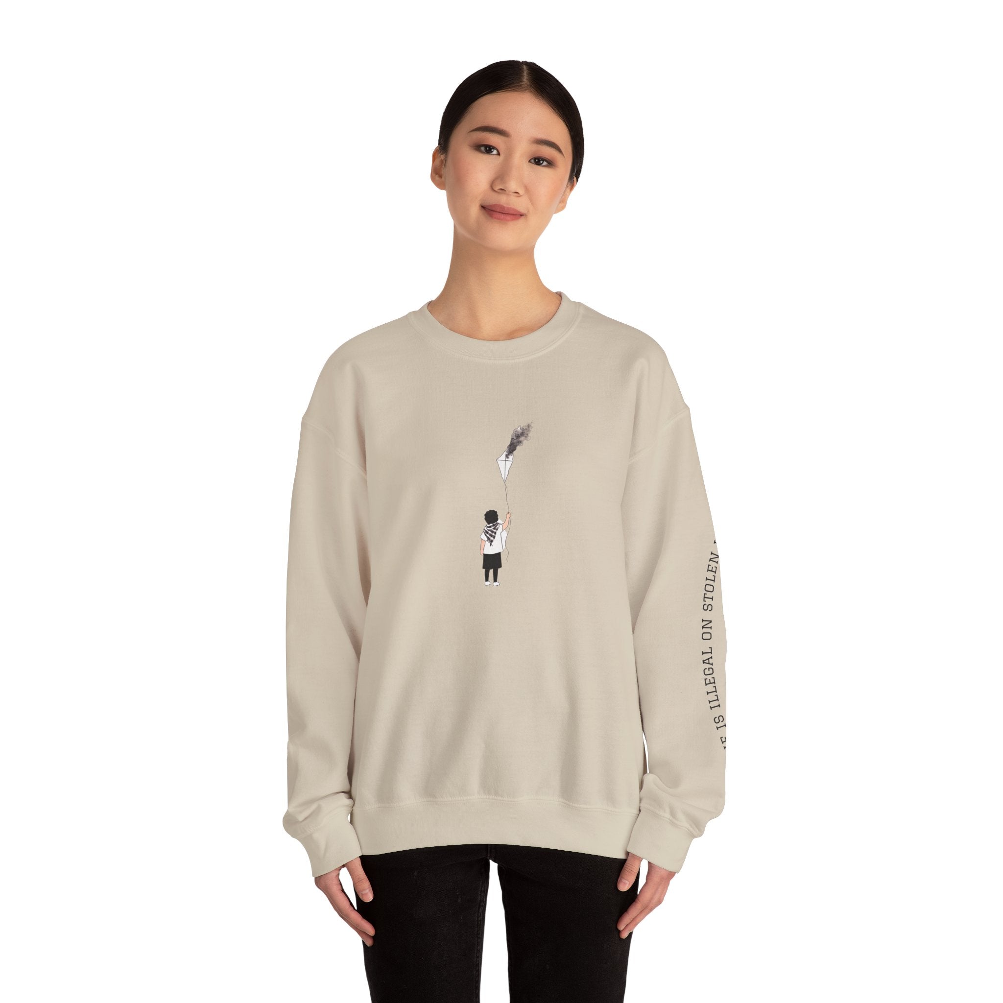Pali-G Future of Palestine Rundhals-Sweatshirt