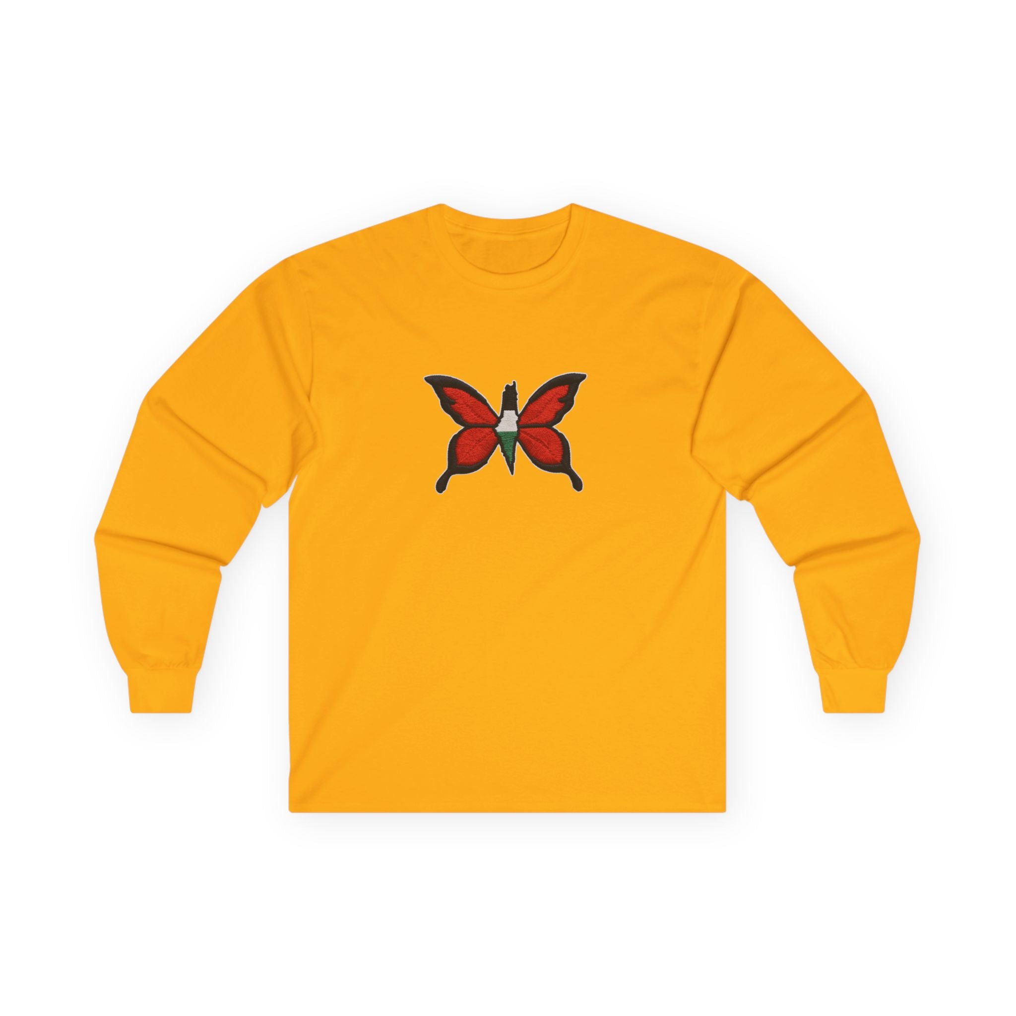 Pali-G Ewiger palästinensischer Schmetterling Langarm-T-Shirt