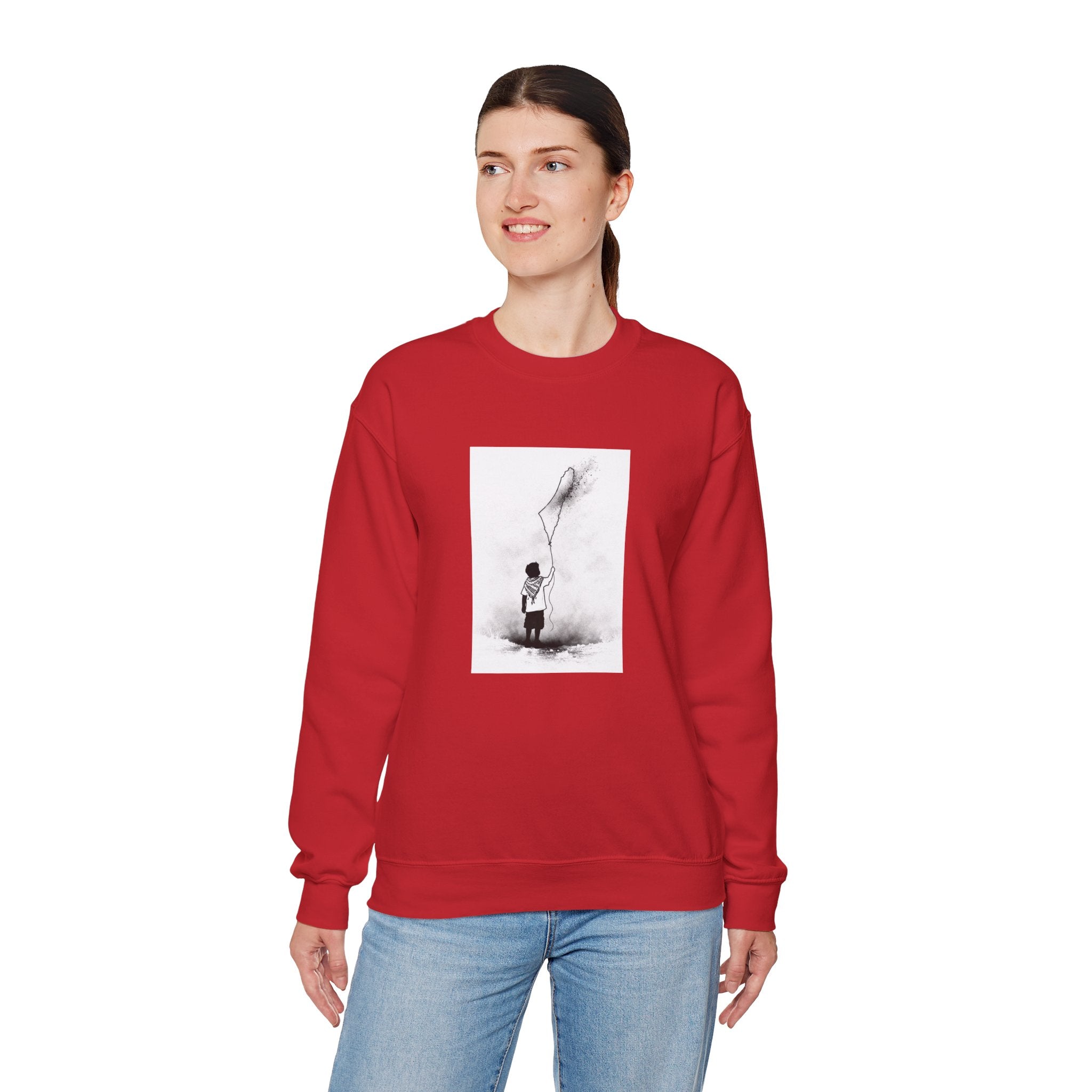 Pali-G Future of Palestine Rundhals-Sweatshirt