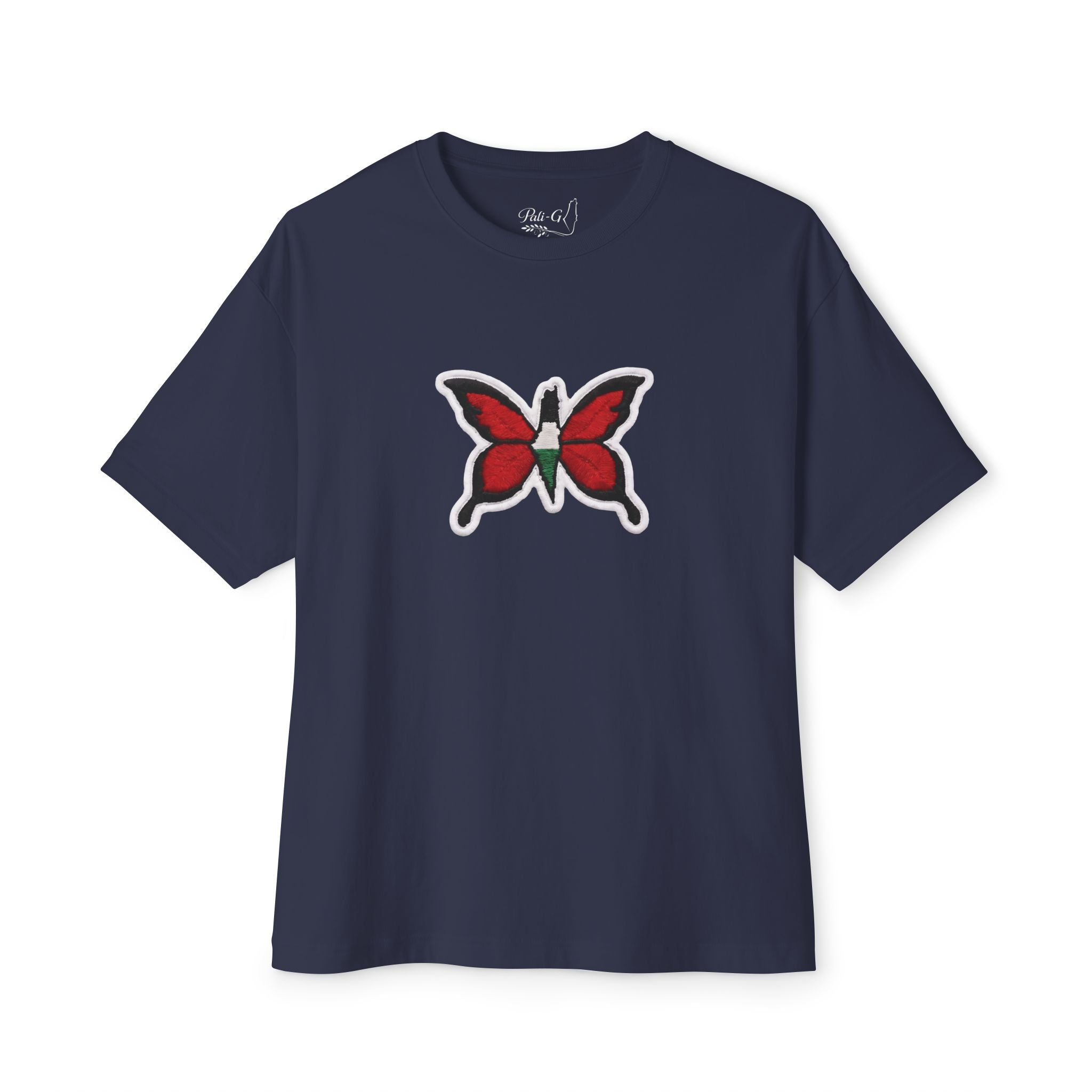 Pali-G Everlasting Palestinianischer Schmetterling Kurzarm-T-Shirt