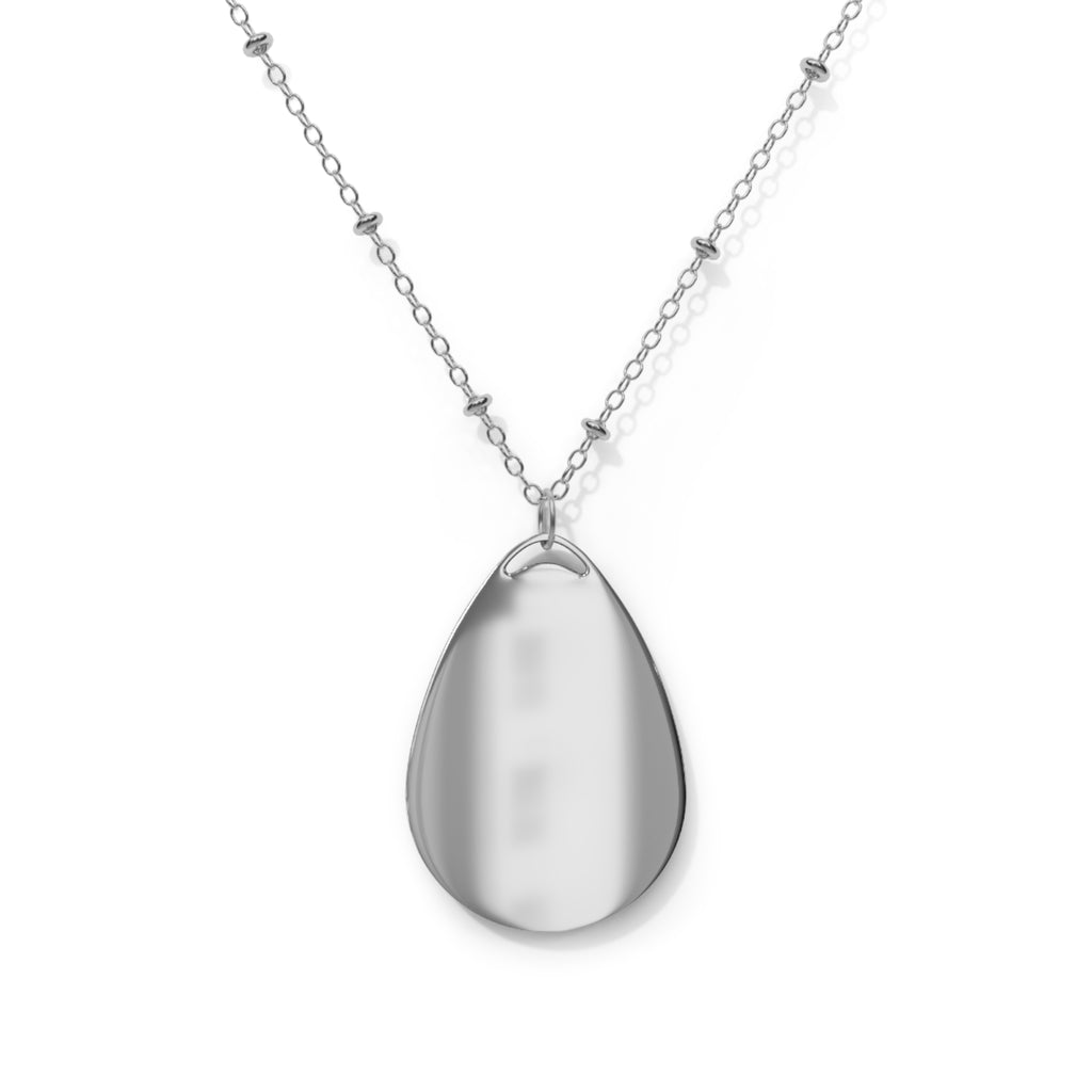 Pali-G || Silberne ovale Schmetterlingskette — Blauer Schmetterling Tropfen-Anhänger Schmuck Geschenk