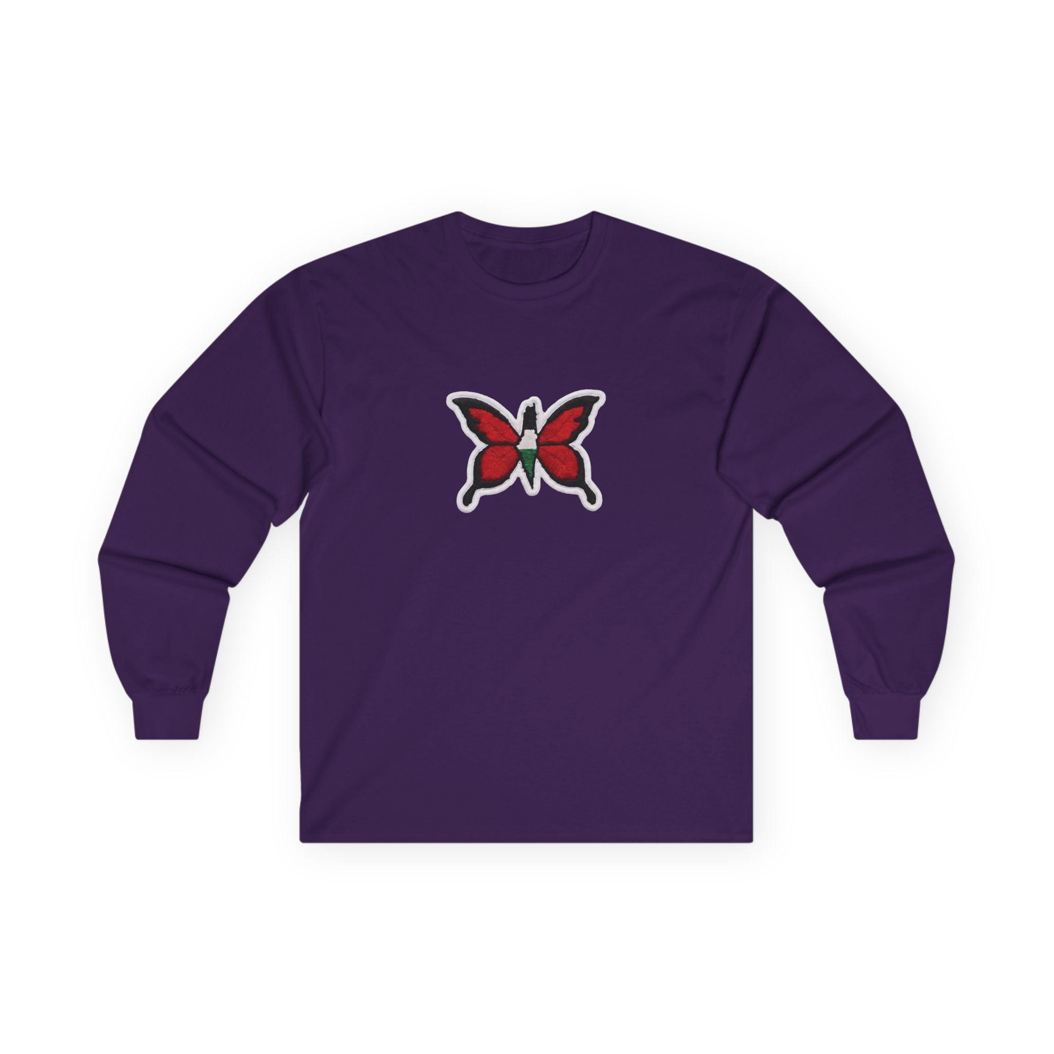 Pali-G Ewiger palästinensischer Schmetterling Langarm-T-Shirt