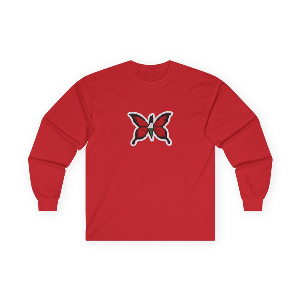 Pali-G Ewiger palästinensischer Schmetterling Langarm-T-Shirt