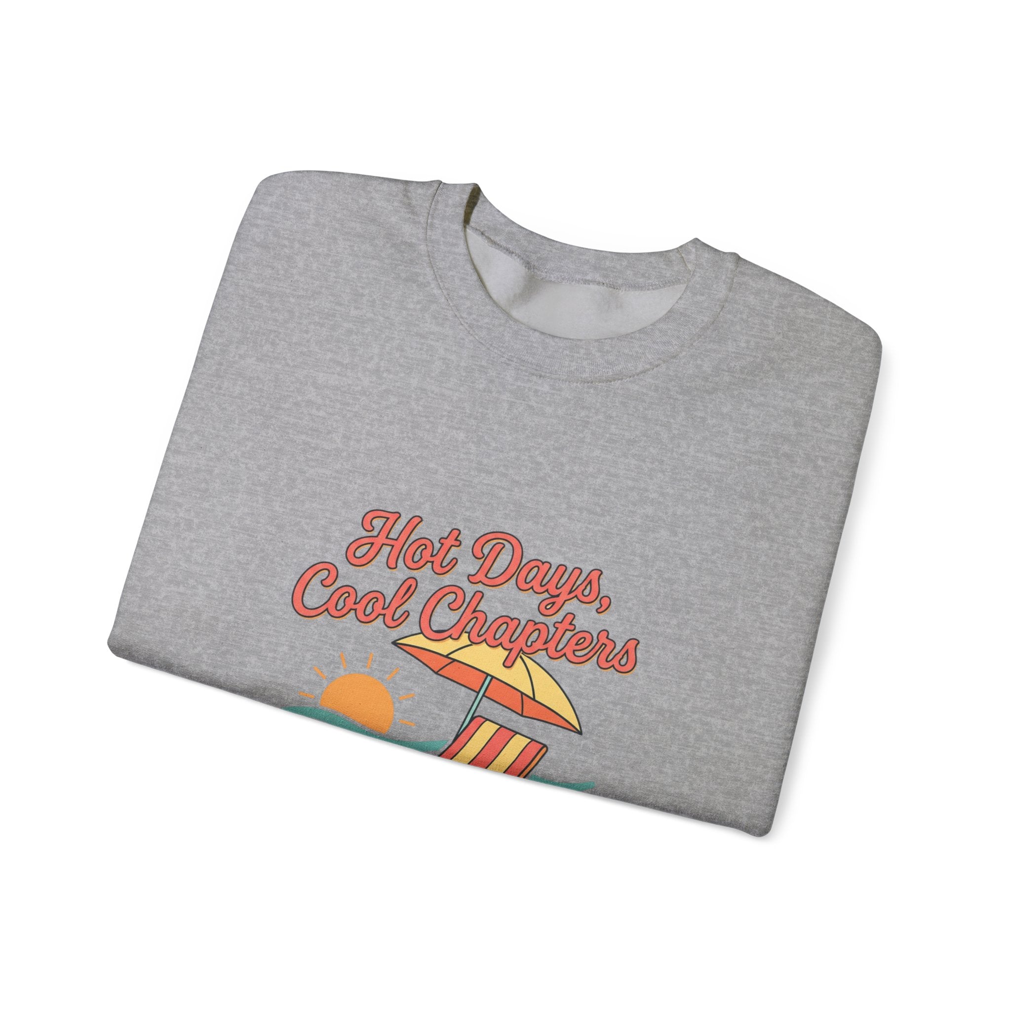 Hot Days Cool Chapters Sweatshirt | summer aesthetic, coastal vibes