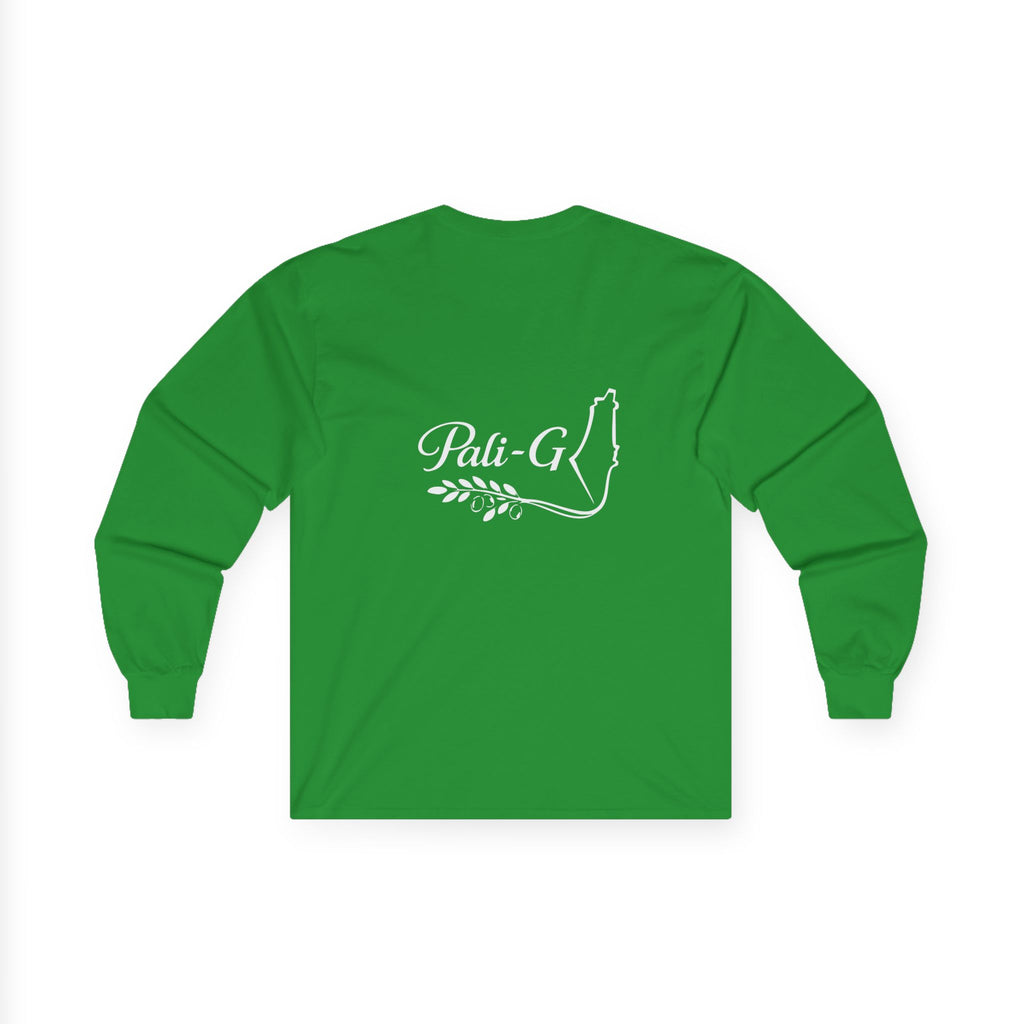 Pali-G Zukunft Palästinas Langarm-T-Shirt