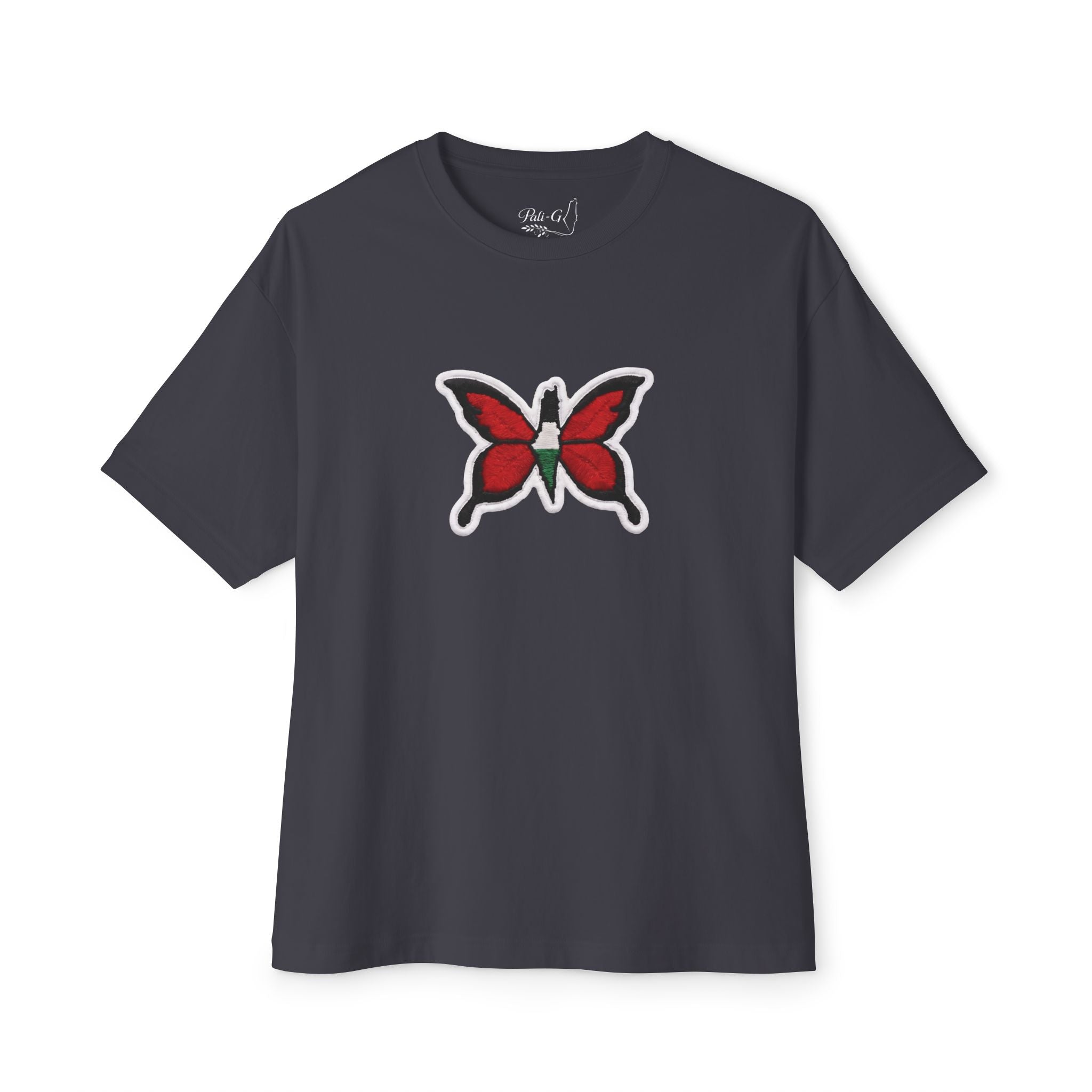 Pali-G Everlasting Palestinianischer Schmetterling Kurzarm-T-Shirt