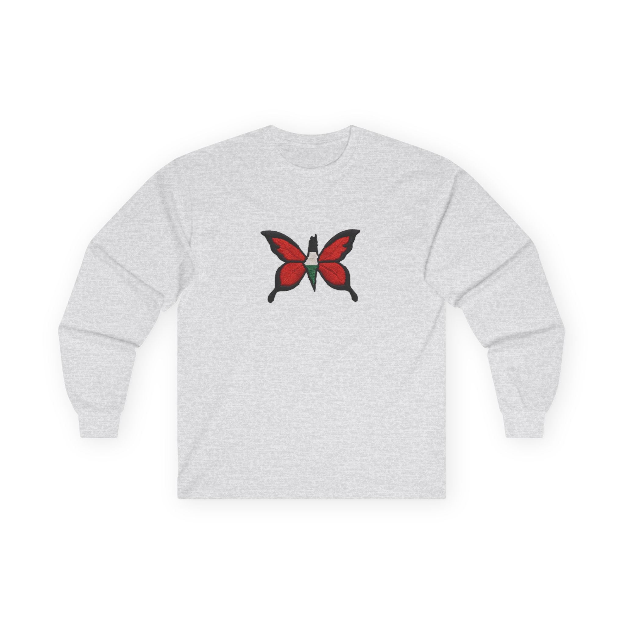 Pali-G Ewiger palästinensischer Schmetterling Langarm-T-Shirt
