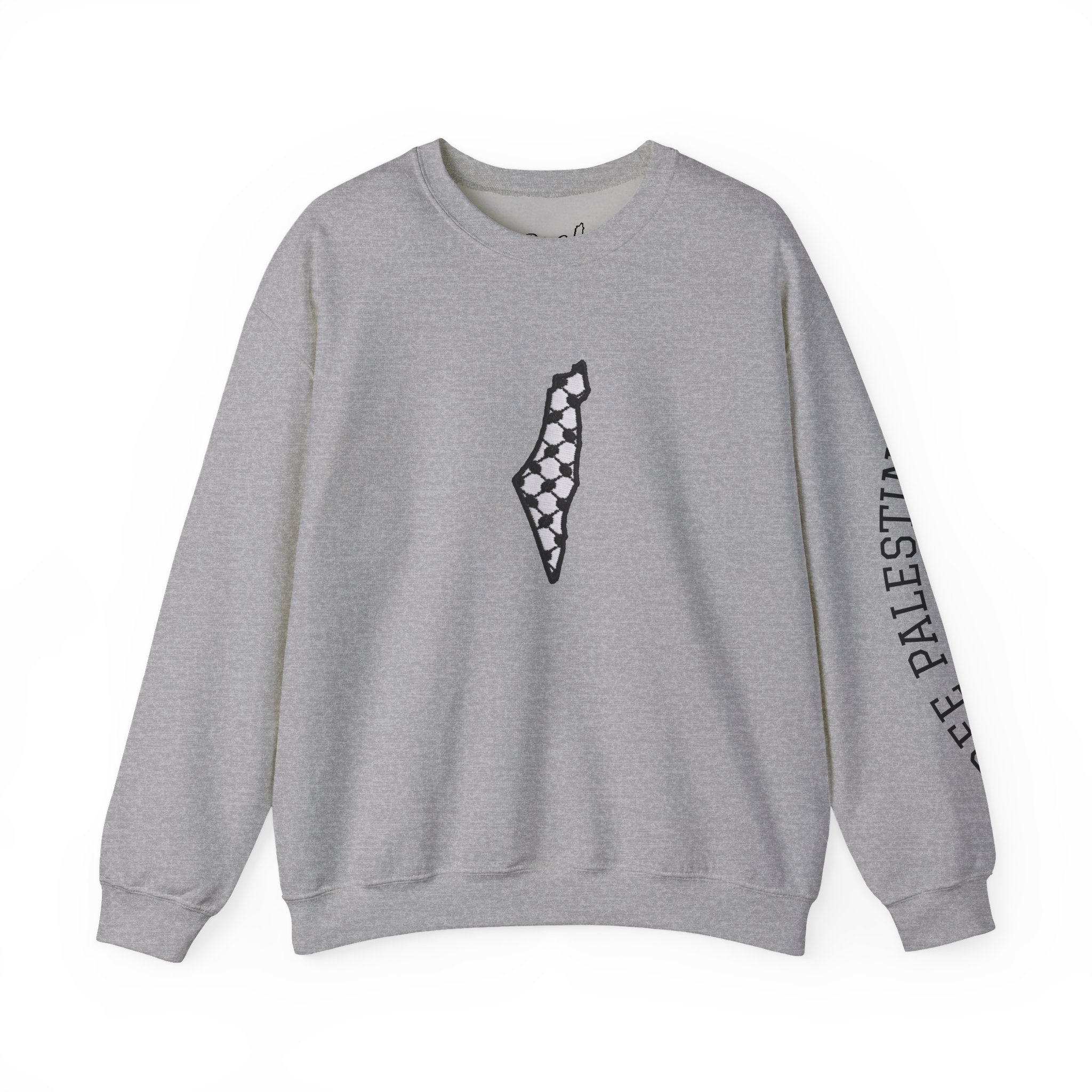 Pali-G Keffiyeh Rundhals-Sweatshirt