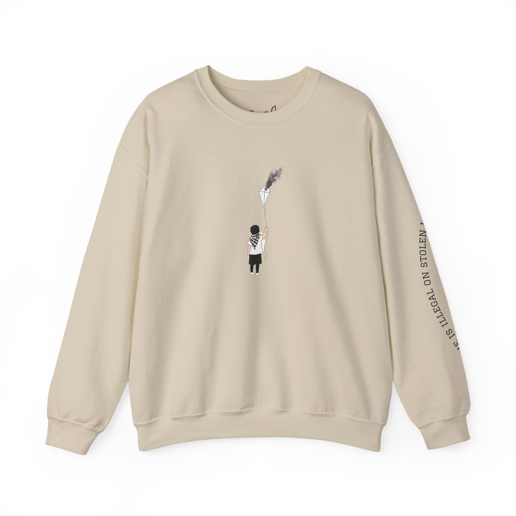 Pali-G Future of Palestine Rundhals-Sweatshirt