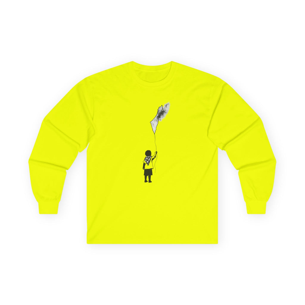 Pali-G Zukunft Palästinas Langarm-T-Shirt