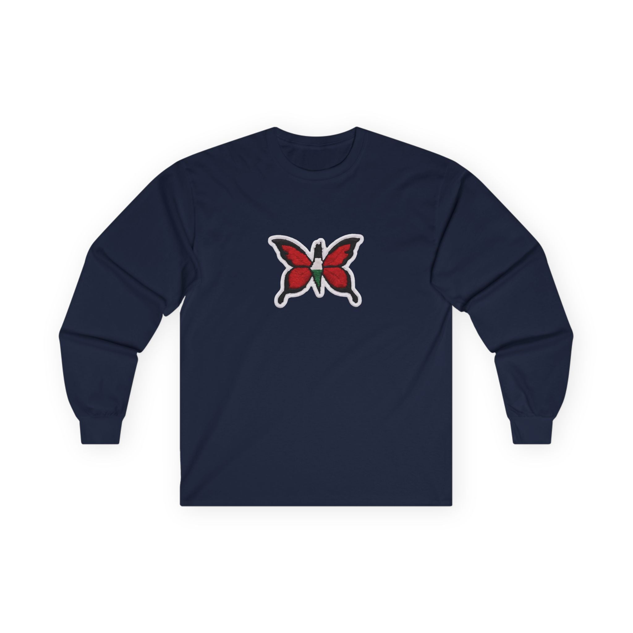 Pali-G Ewiger palästinensischer Schmetterling Langarm-T-Shirt