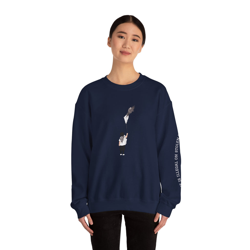Pali-G Future of Palestine Rundhals-Sweatshirt