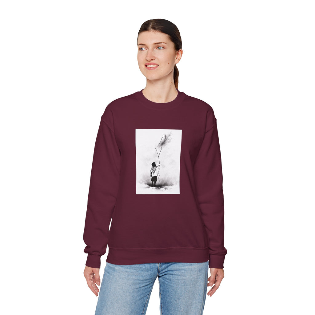 Pali-G Future of Palestine Rundhals-Sweatshirt