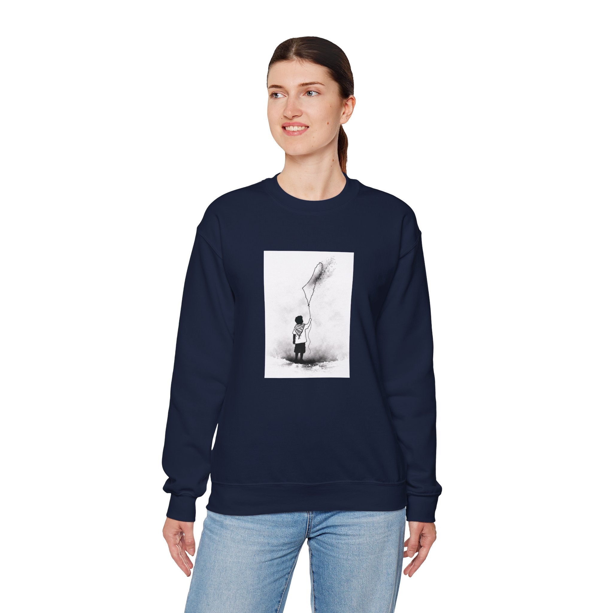 Pali-G Future of Palestine Rundhals-Sweatshirt