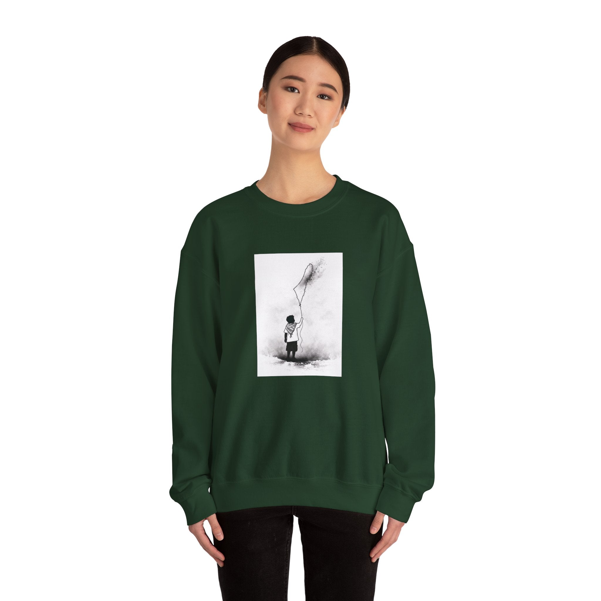 Pali-G Future of Palestine Rundhals-Sweatshirt