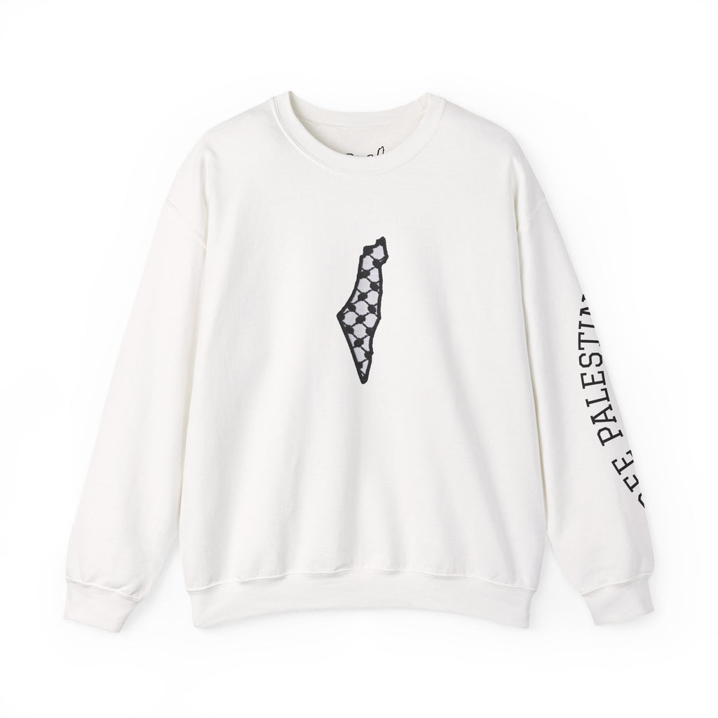Pali-G Keffiyeh Rundhals-Sweatshirt