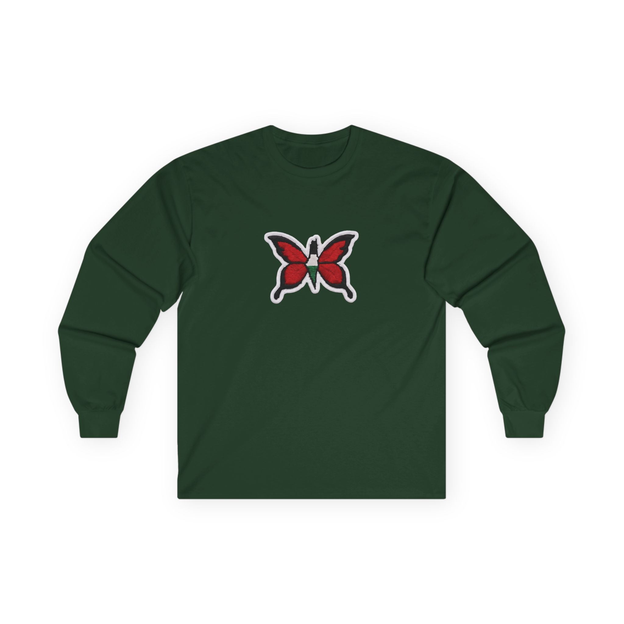 Pali-G Ewiger palästinensischer Schmetterling Langarm-T-Shirt