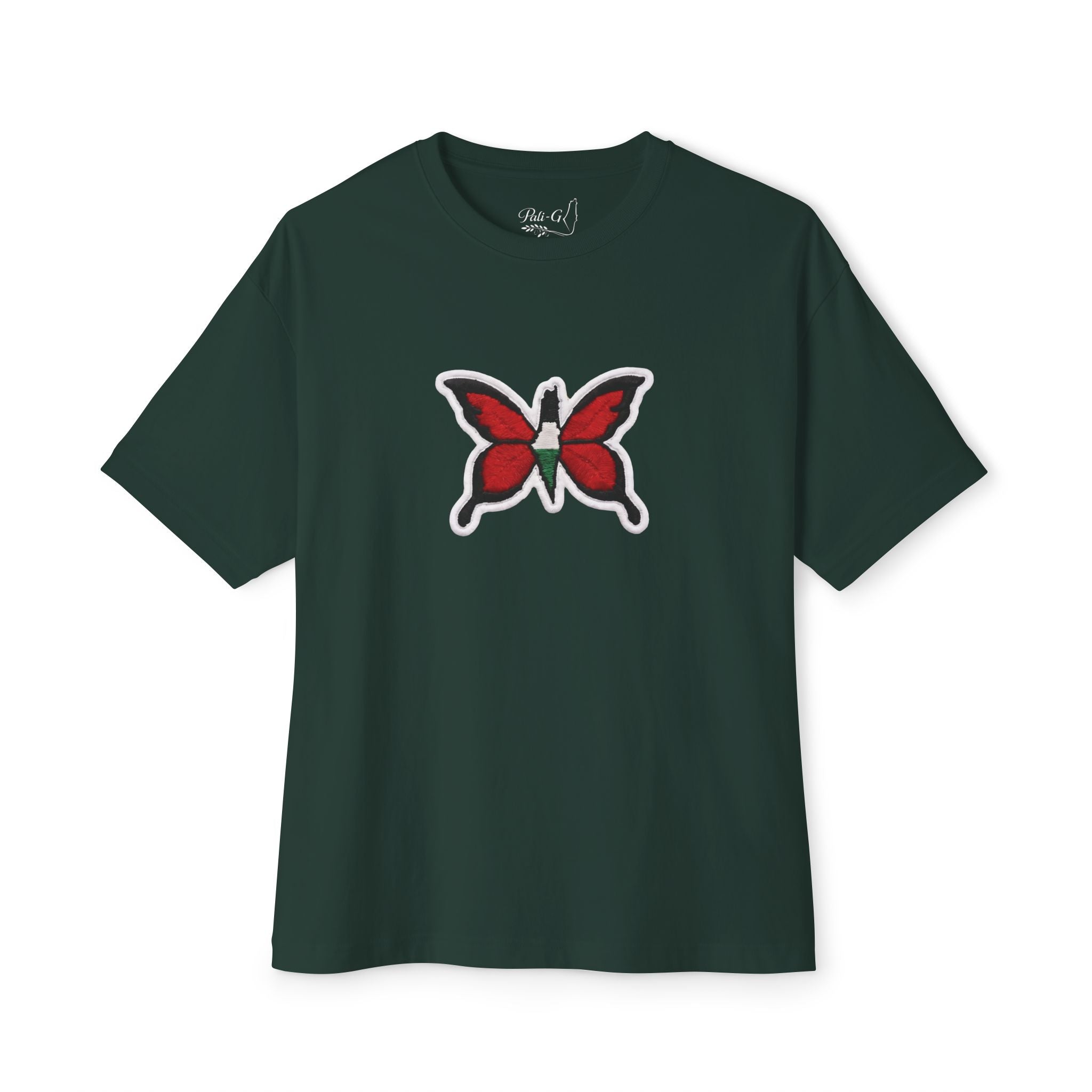 Pali-G Everlasting Palestinianischer Schmetterling Kurzarm-T-Shirt
