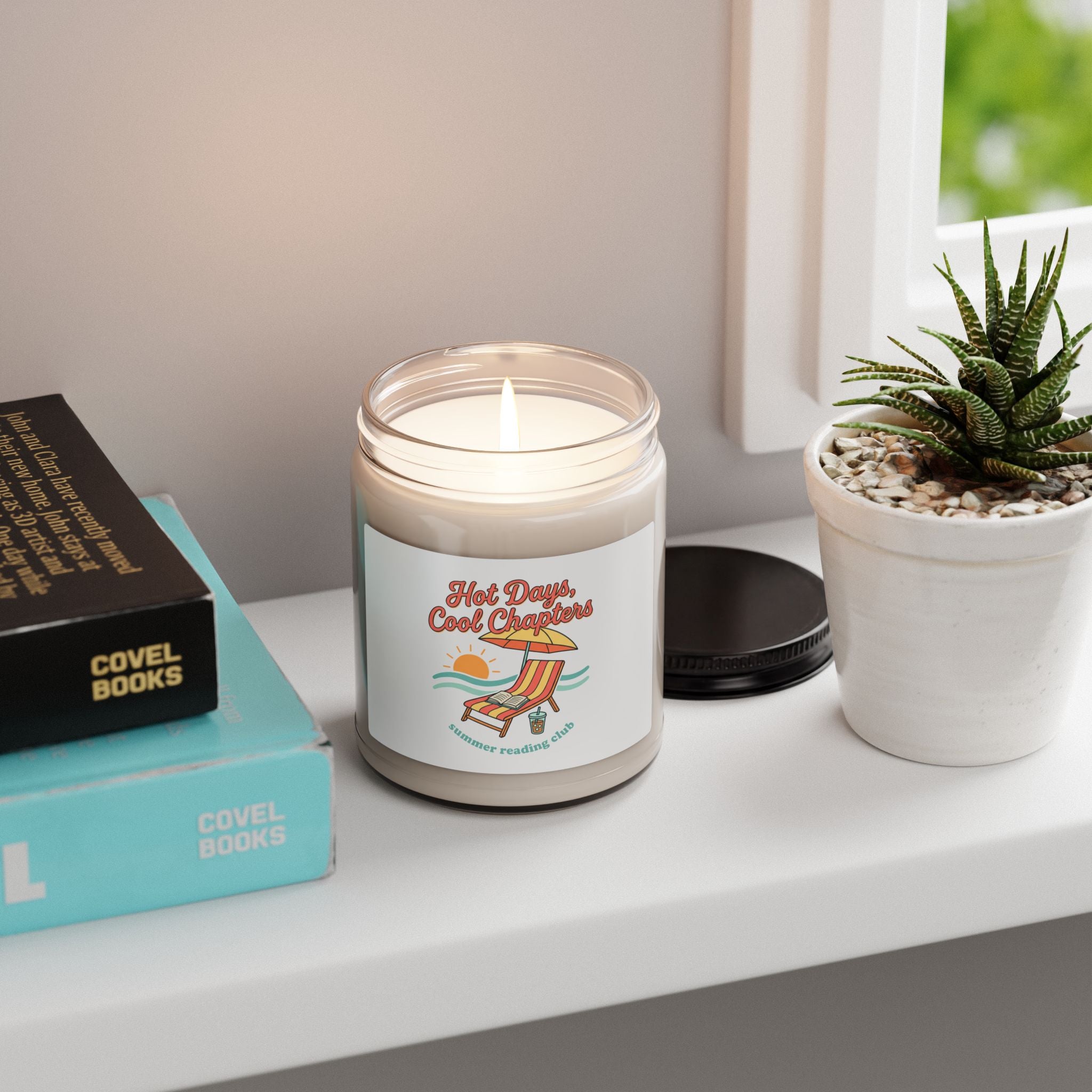 Hot Days Cool Chapters Candle | Summer Aesthetic, Coastal Vibes