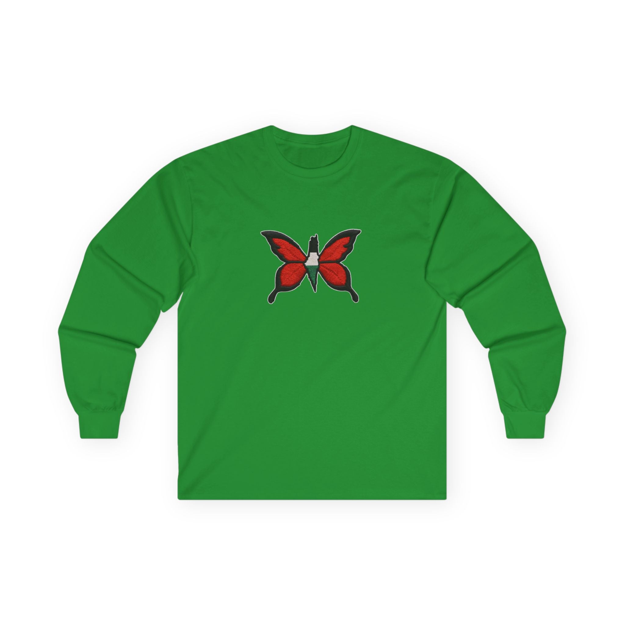 Pali-G Ewiger palästinensischer Schmetterling Langarm-T-Shirt