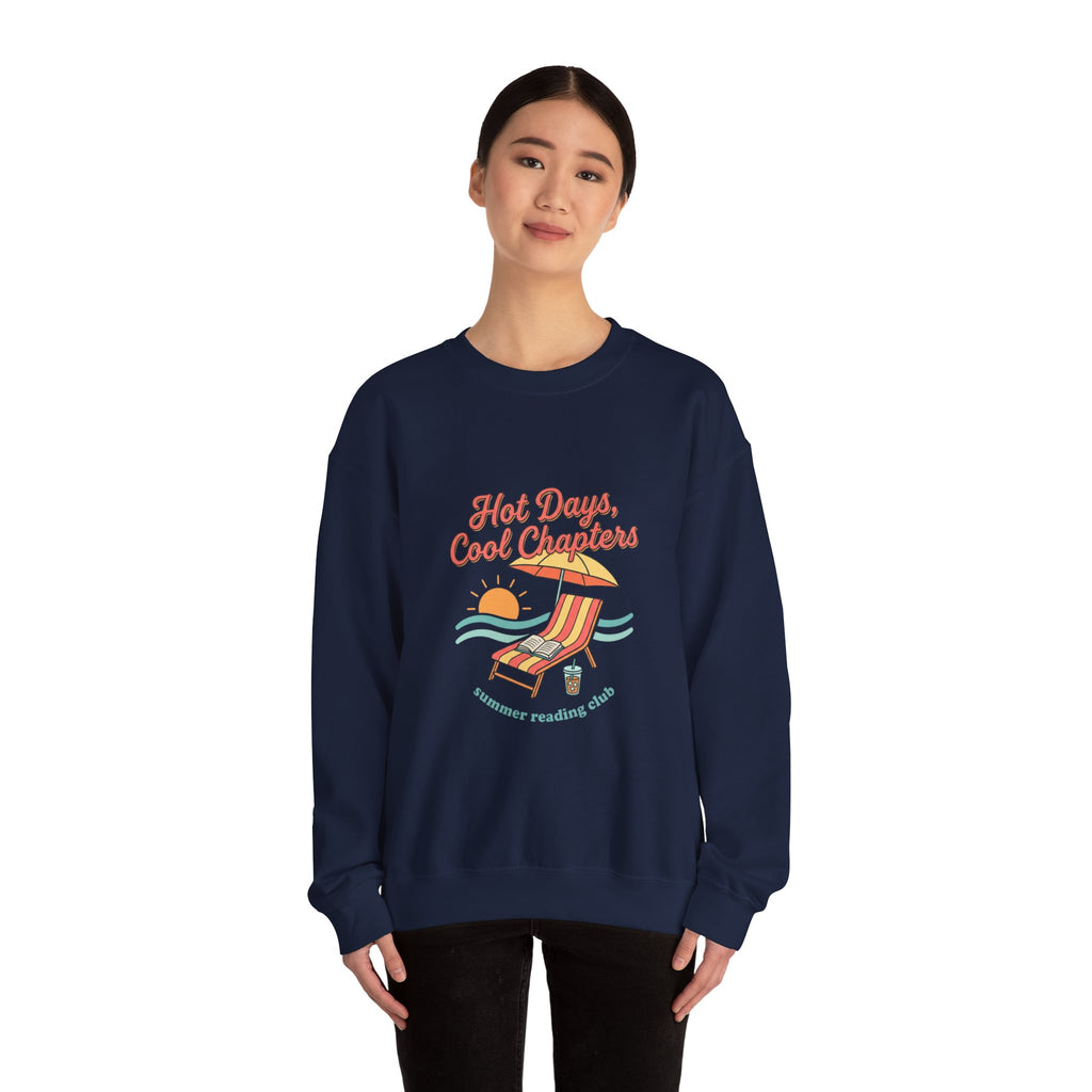 Hot Days Cool Chapters Sweatshirt | summer aesthetic, coastal vibes
