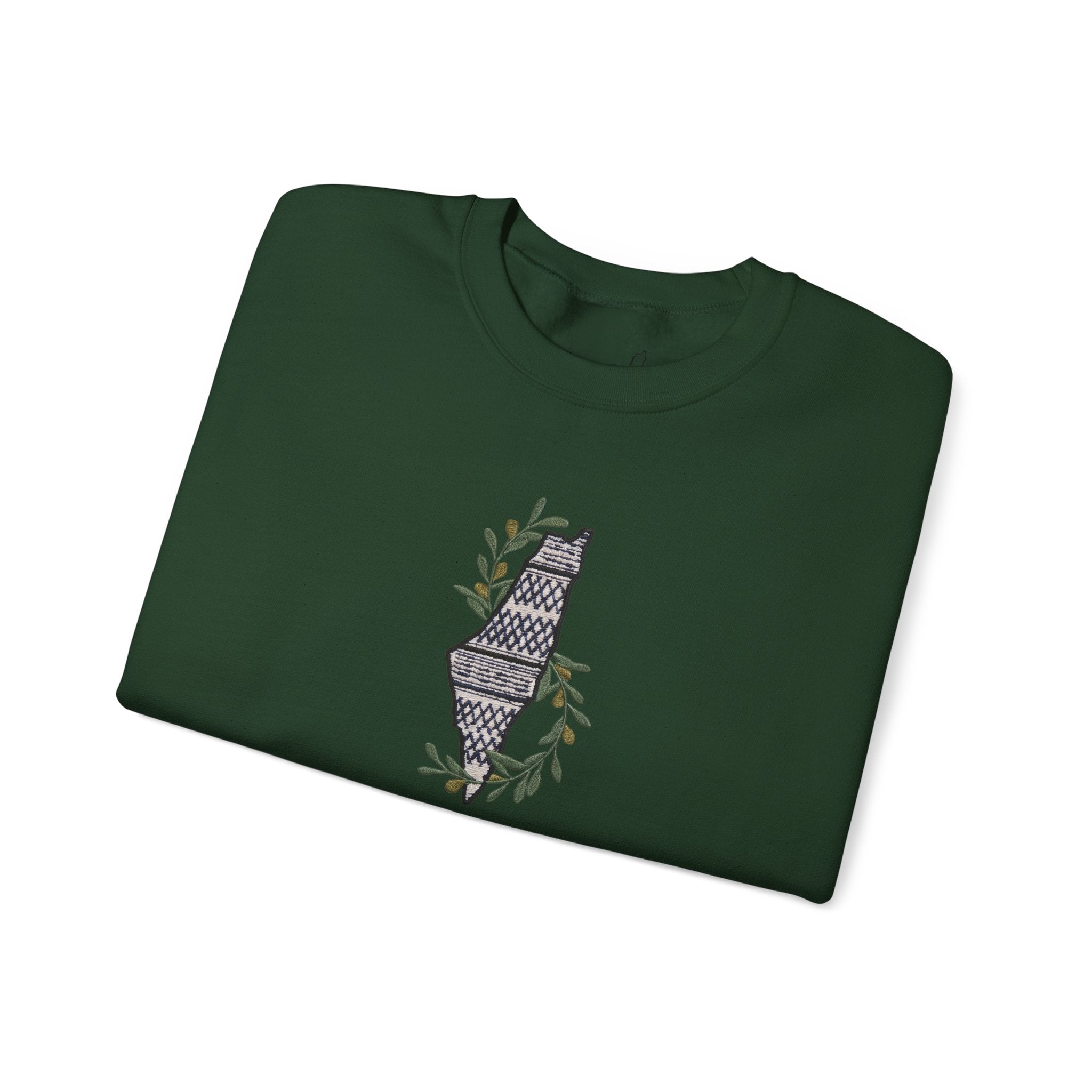 Pali-G Olive & Homeland Rundhalspullover