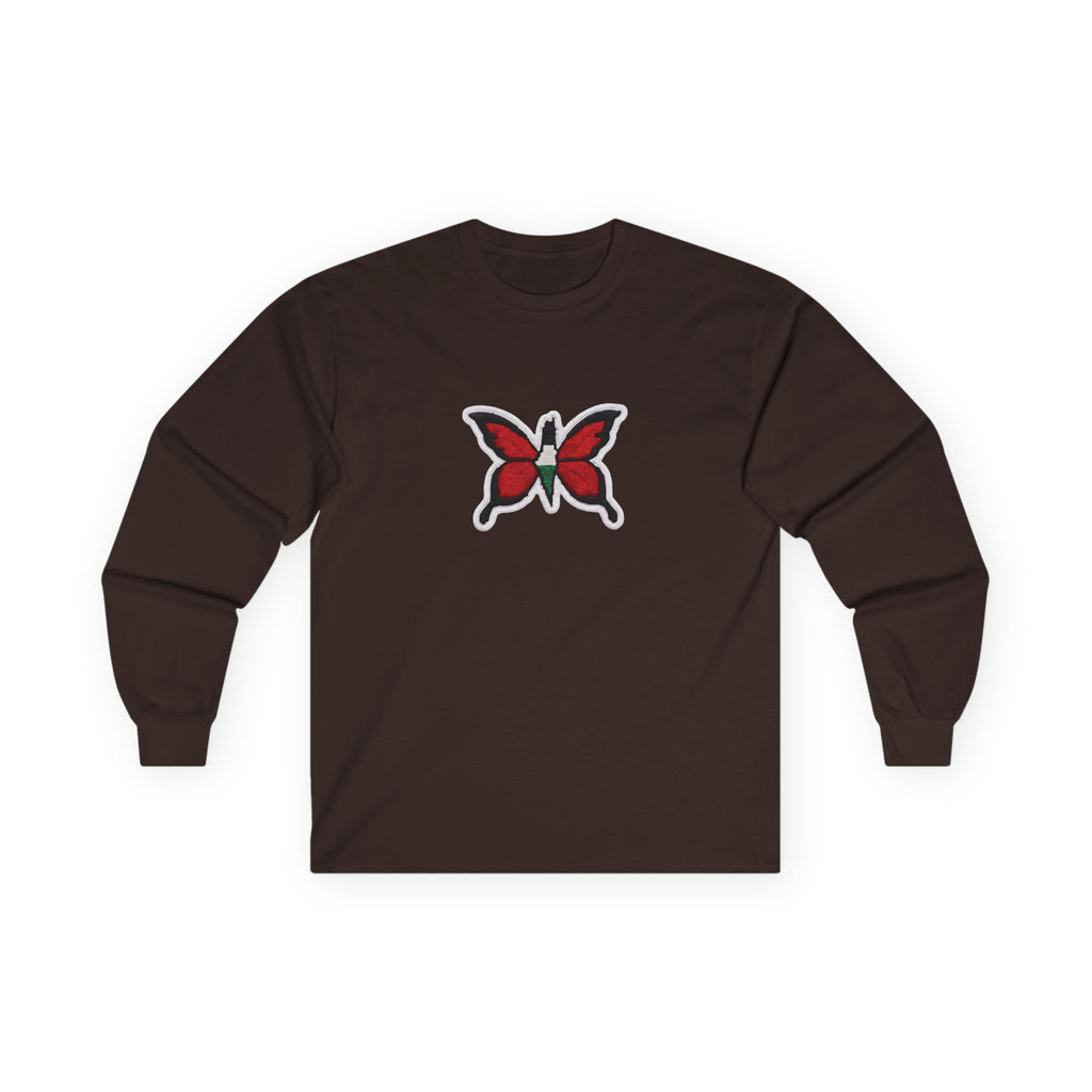Pali-G Ewiger palästinensischer Schmetterling Langarm-T-Shirt