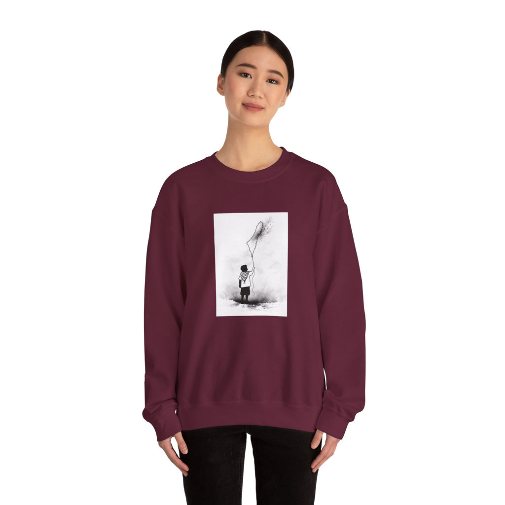 Pali-G Future of Palestine Rundhals-Sweatshirt