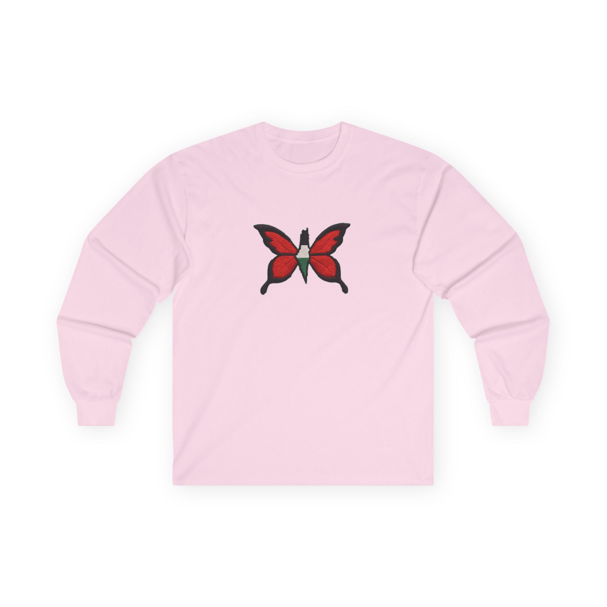 Pali-G Ewiger palästinensischer Schmetterling Langarm-T-Shirt