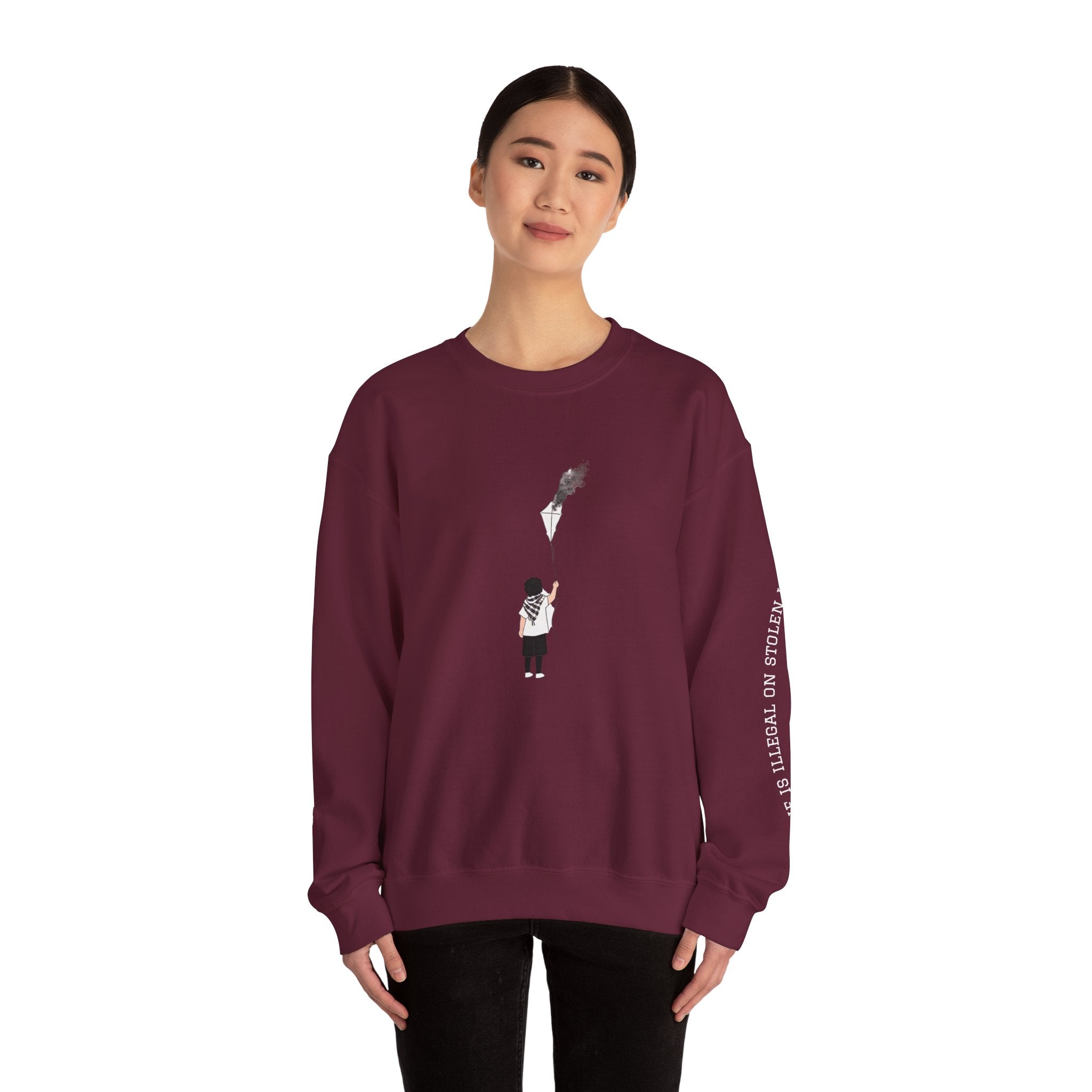 Pali-G Future of Palestine Rundhals-Sweatshirt