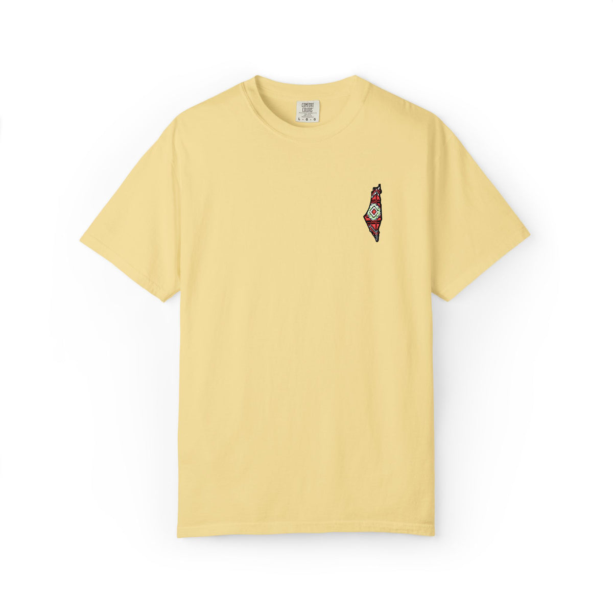 Pali-G Seeds of Palestine  Embroidery Short Sleeve T-Shirt